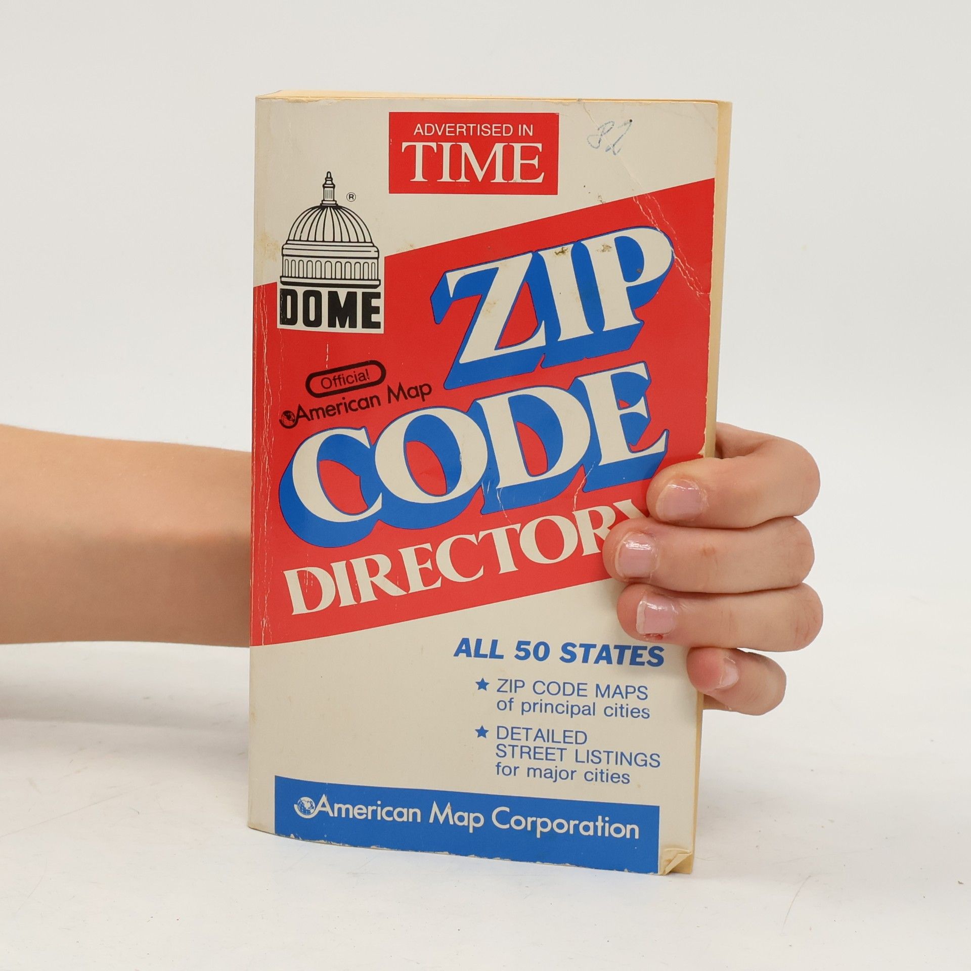 American Map Corporation Dome Official American Map Zip Code Directory