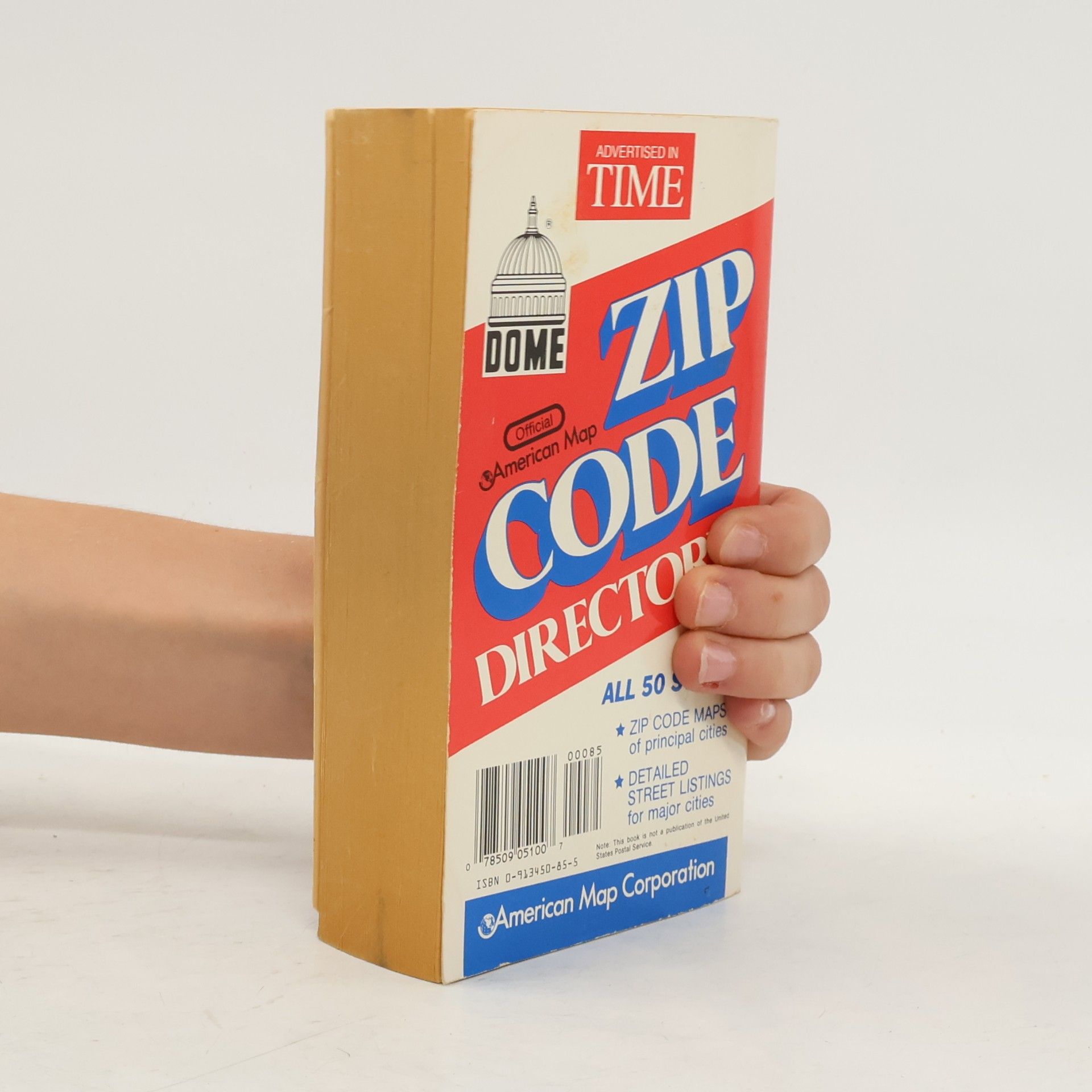 American Map Corporation Dome Official American Map Zip Code Directory