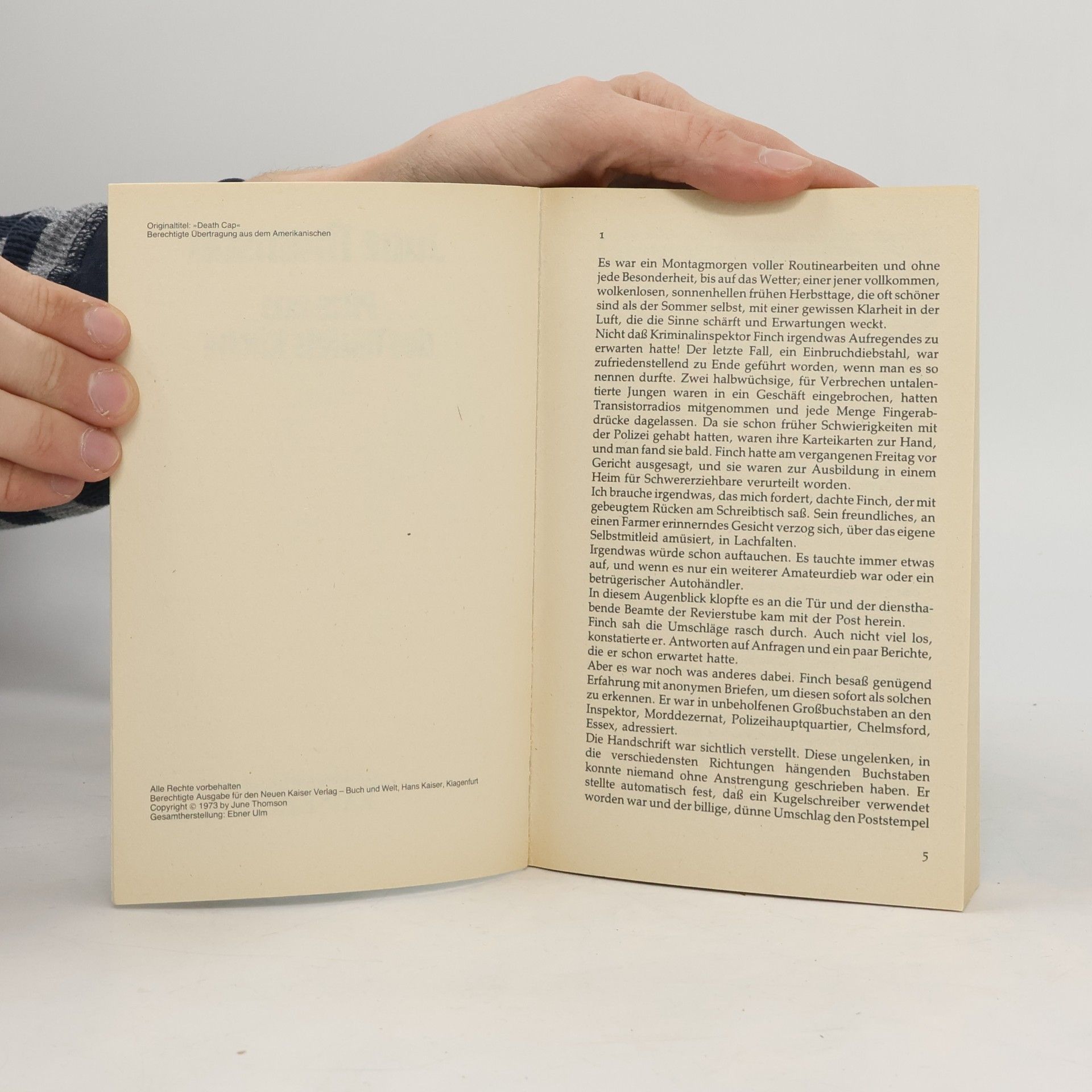 June Thomson Pilze aus des Taufels Küche