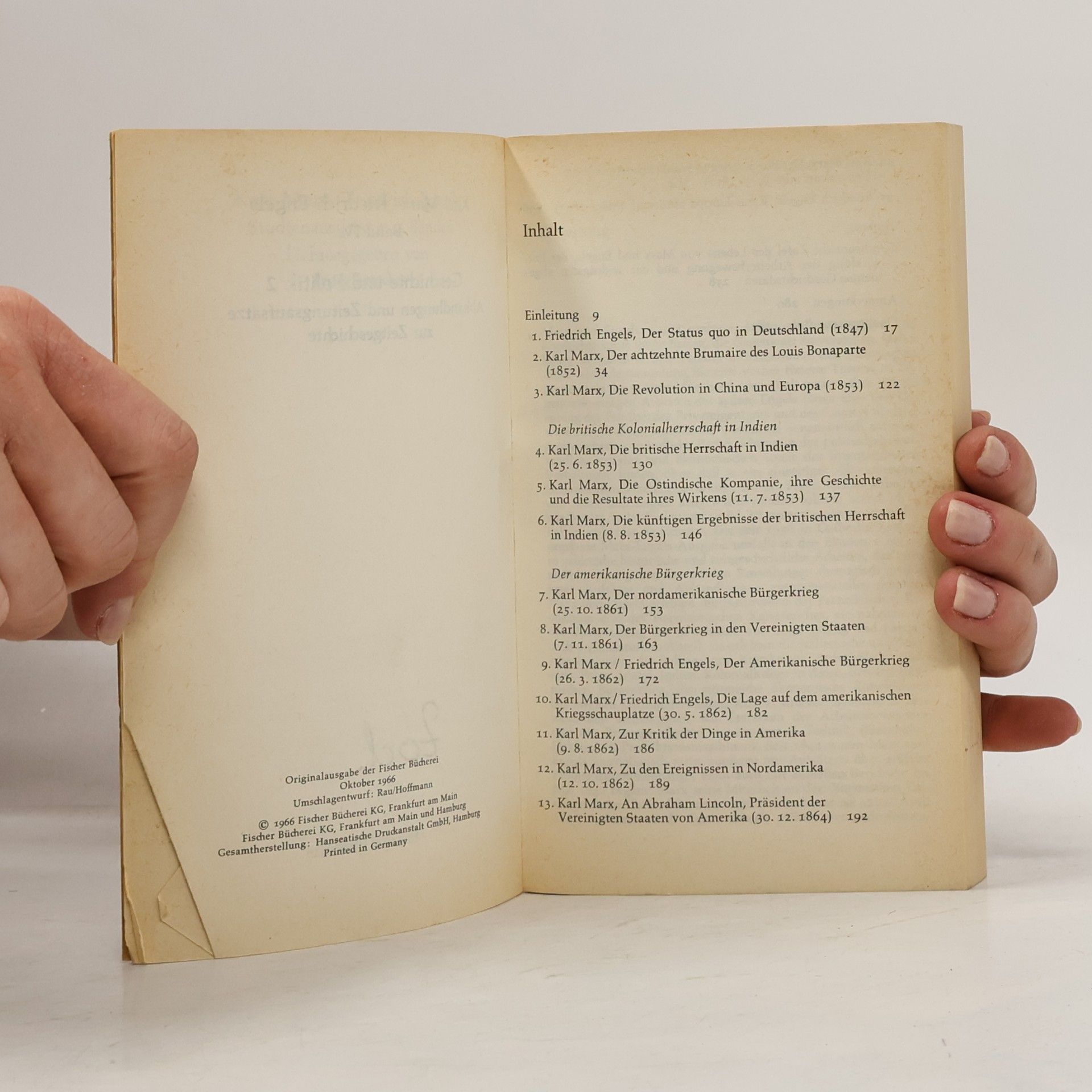 Friedrich Engels Marx-Engels IV: Studienausgabe