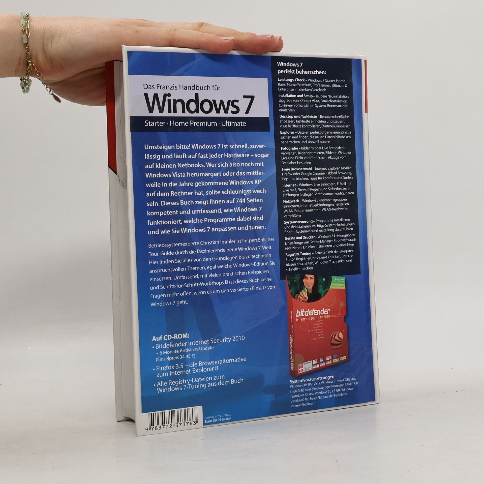 Christian Immler Das Franzis-Handbuch für Windows 7