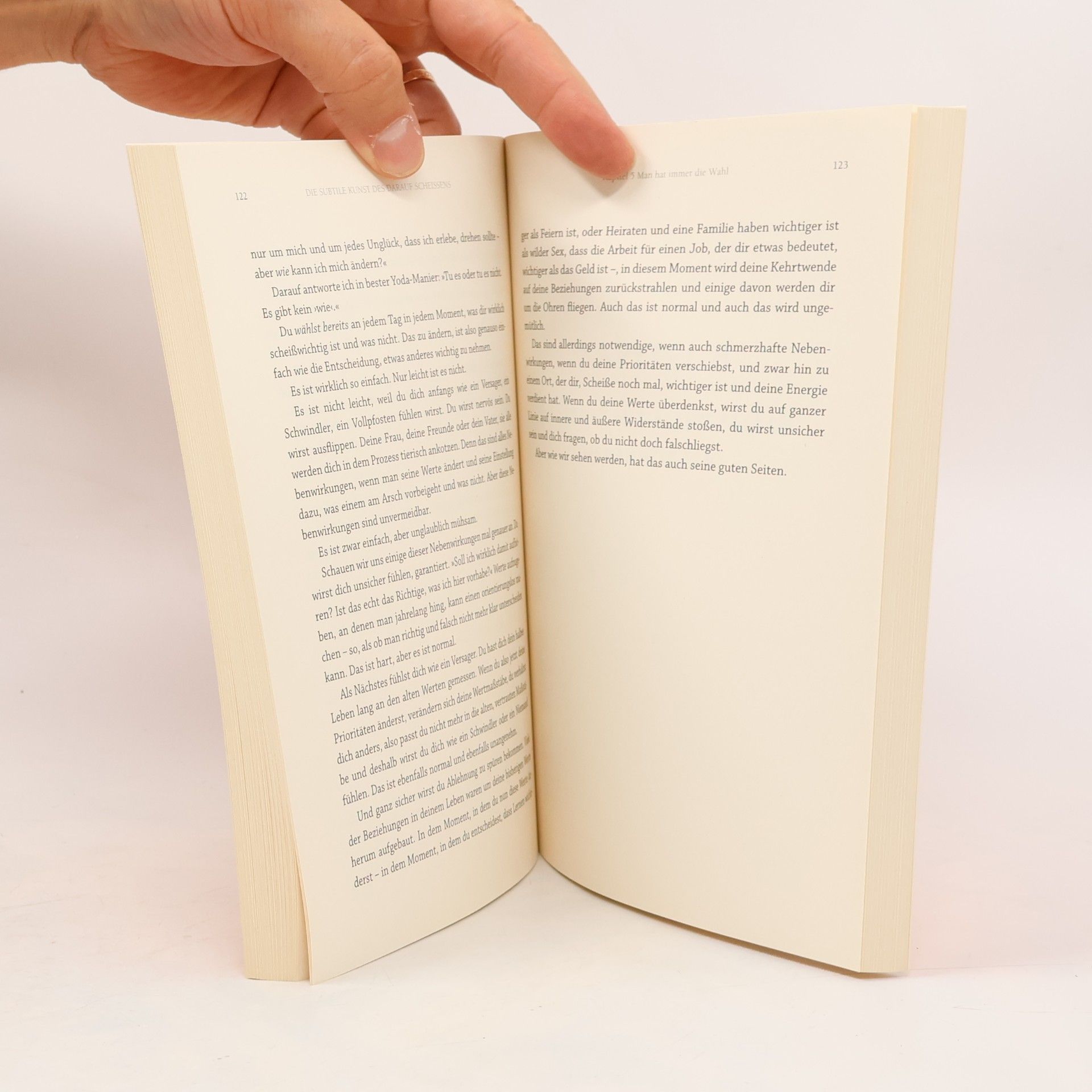 Mark Manson Die subtile Kunst des darauf Scheissens