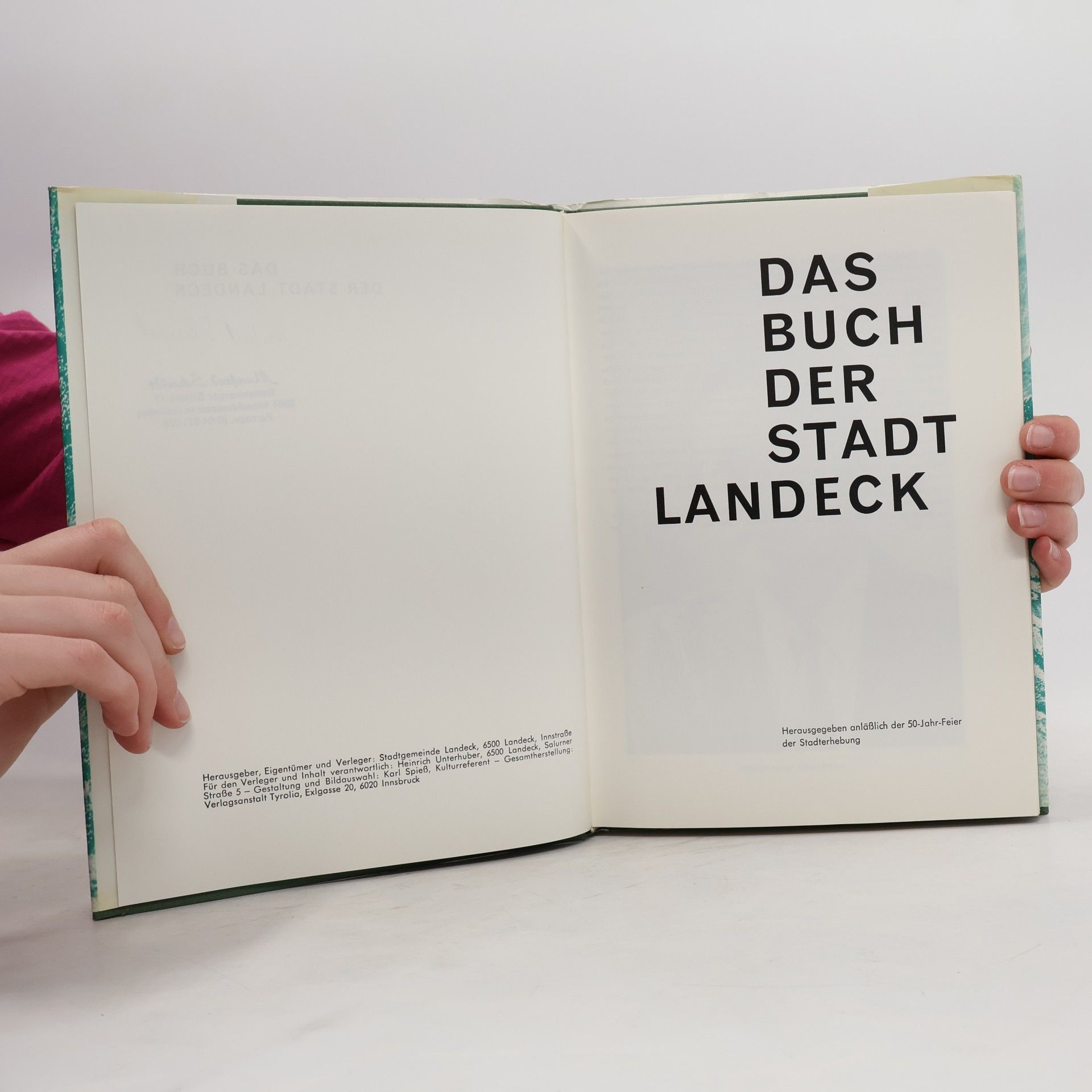 Autores varios Das Buch der Stadt Landeck