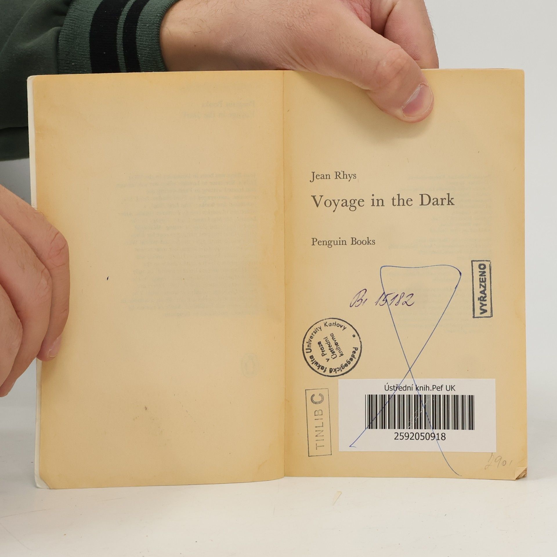 Jean Rhys Voyage in the dark
