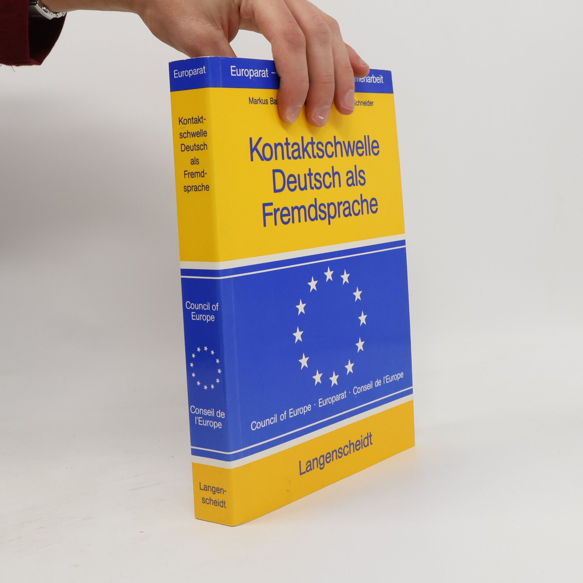 Europarat - Rat für kulturelle Zusammenarbeit: Kontaktschwelle Deutsch als Fremdsprache
