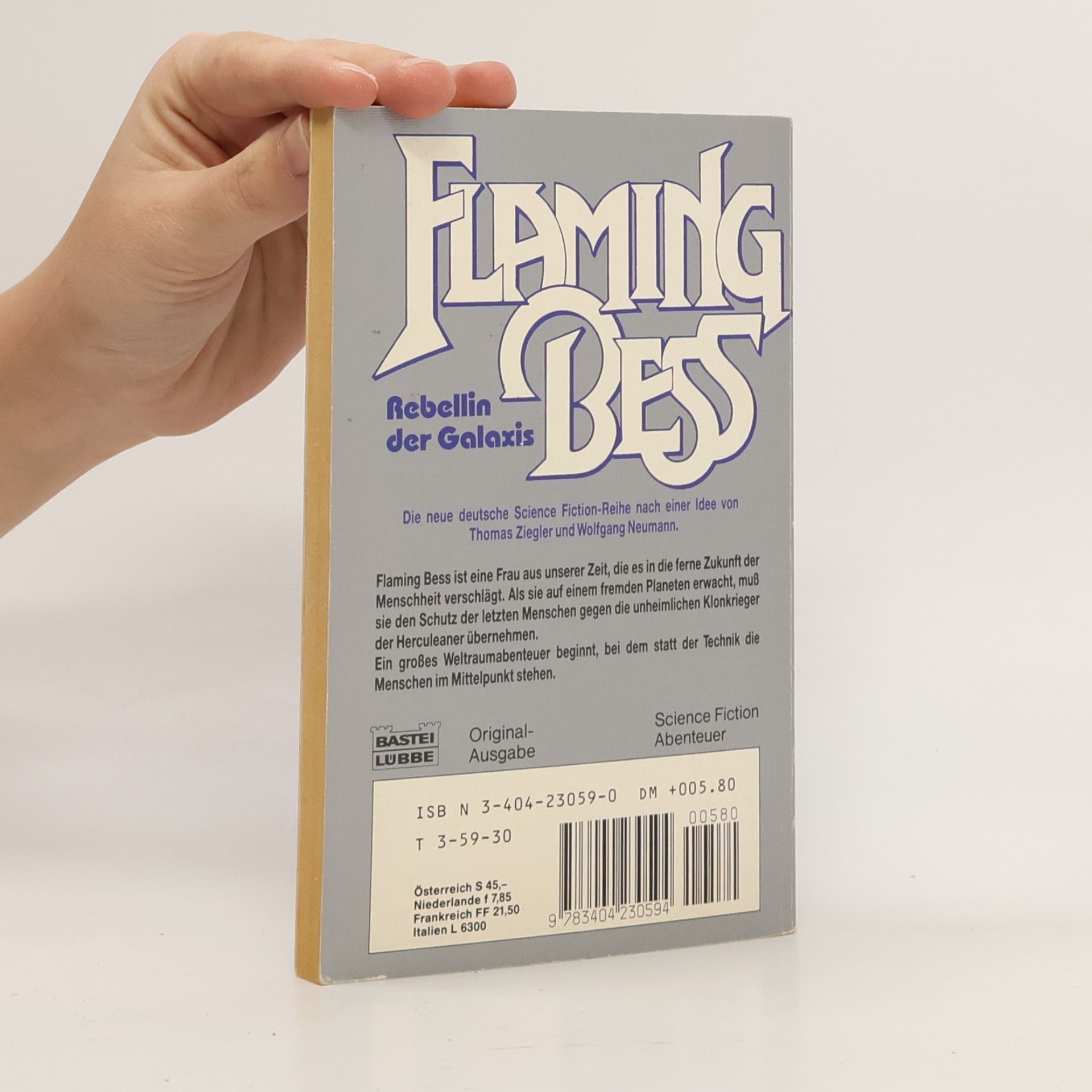Thomas Ziegler Flaming Bess, Das Erbe der Erde. Science Fiction Abenteuer