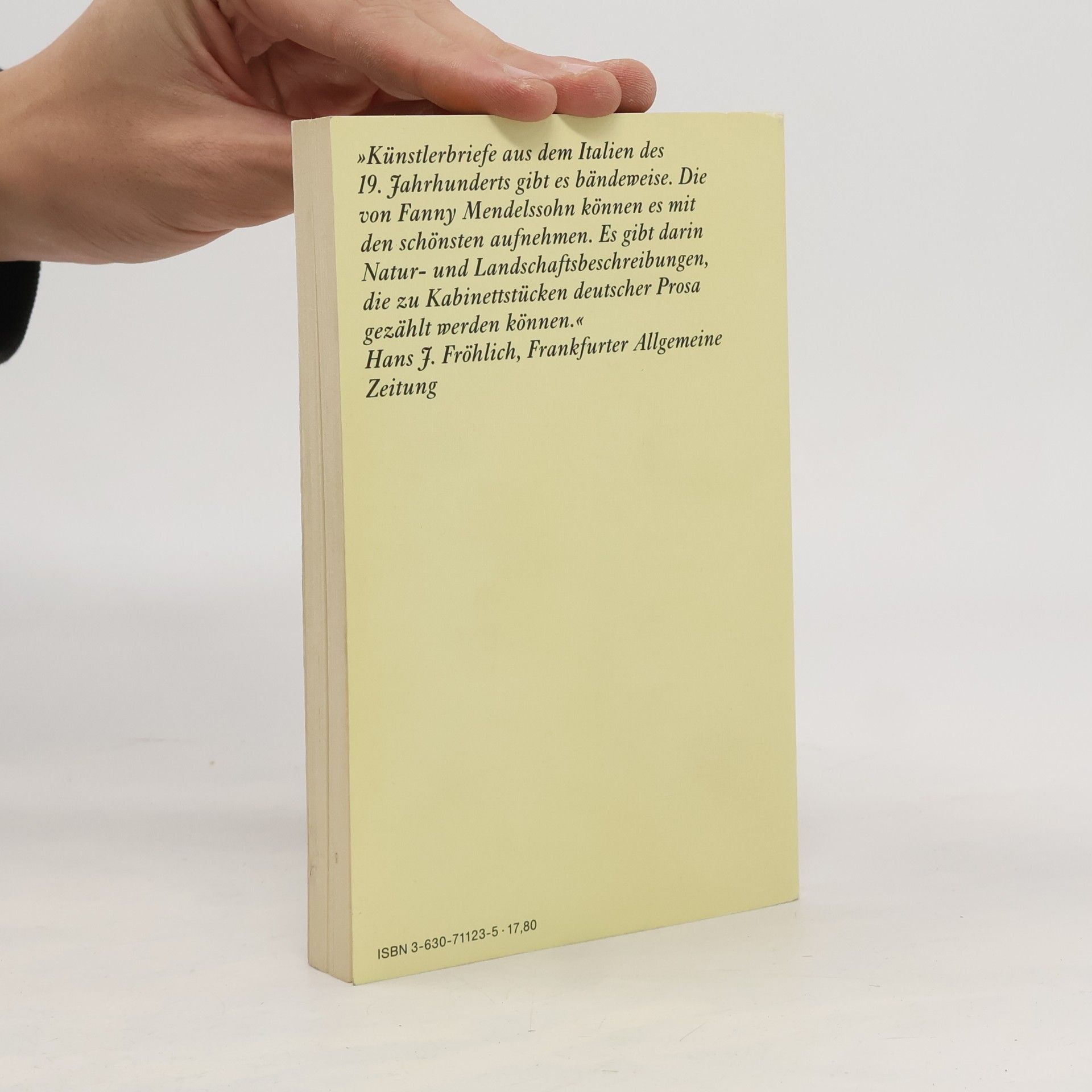 Fanny Mendelssohn Italienisches Tagebuch