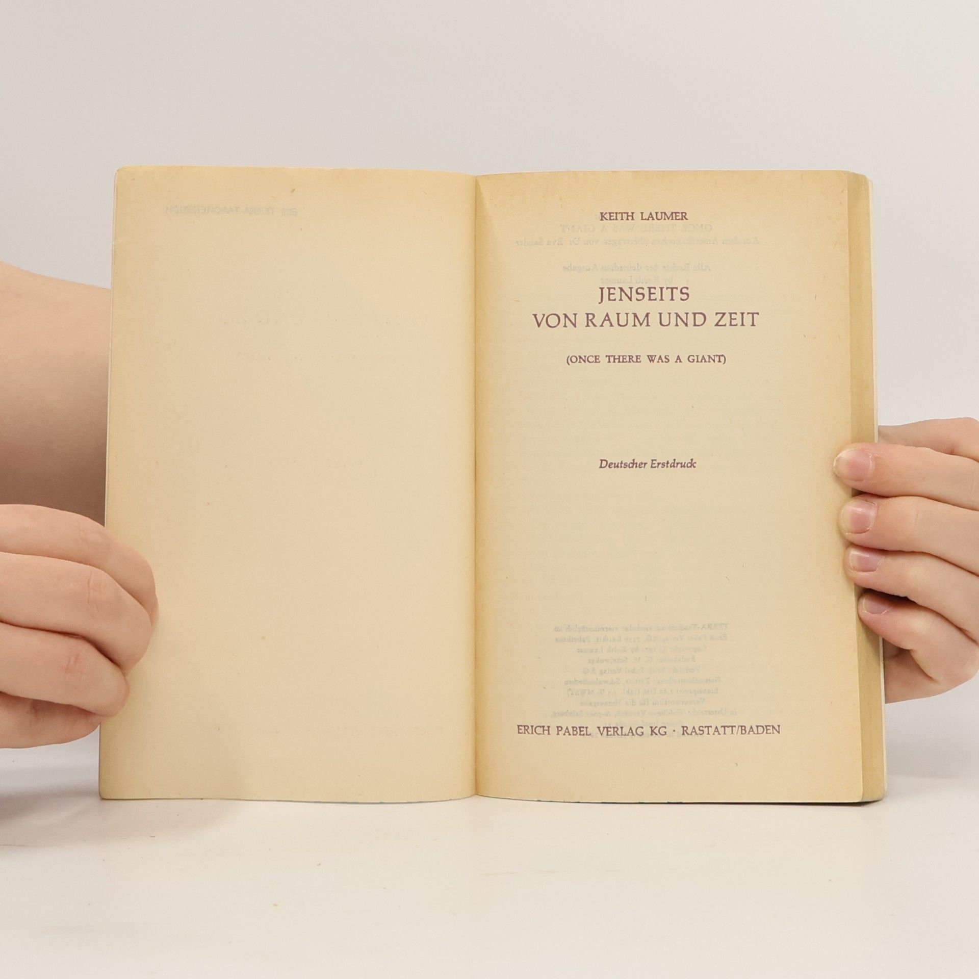 Keith Laumer Jenseits von Zeit und Raum