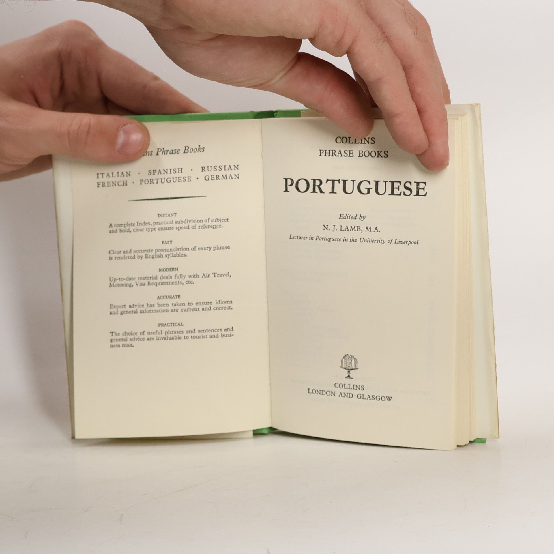 Various authors Collin's Phrase Books
