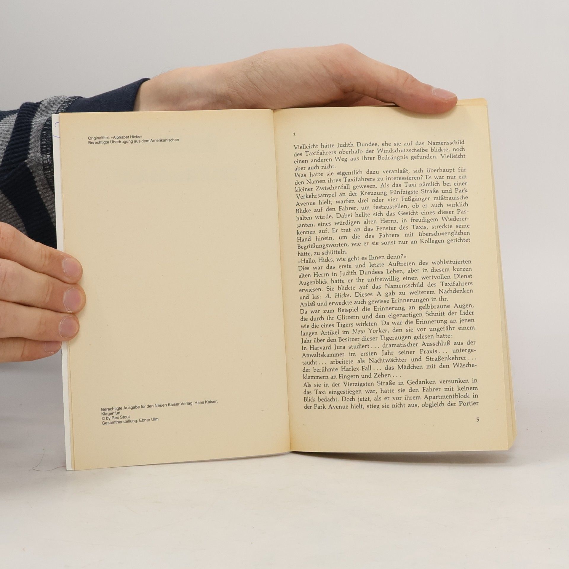 Rex Stout Das tönende Alibi