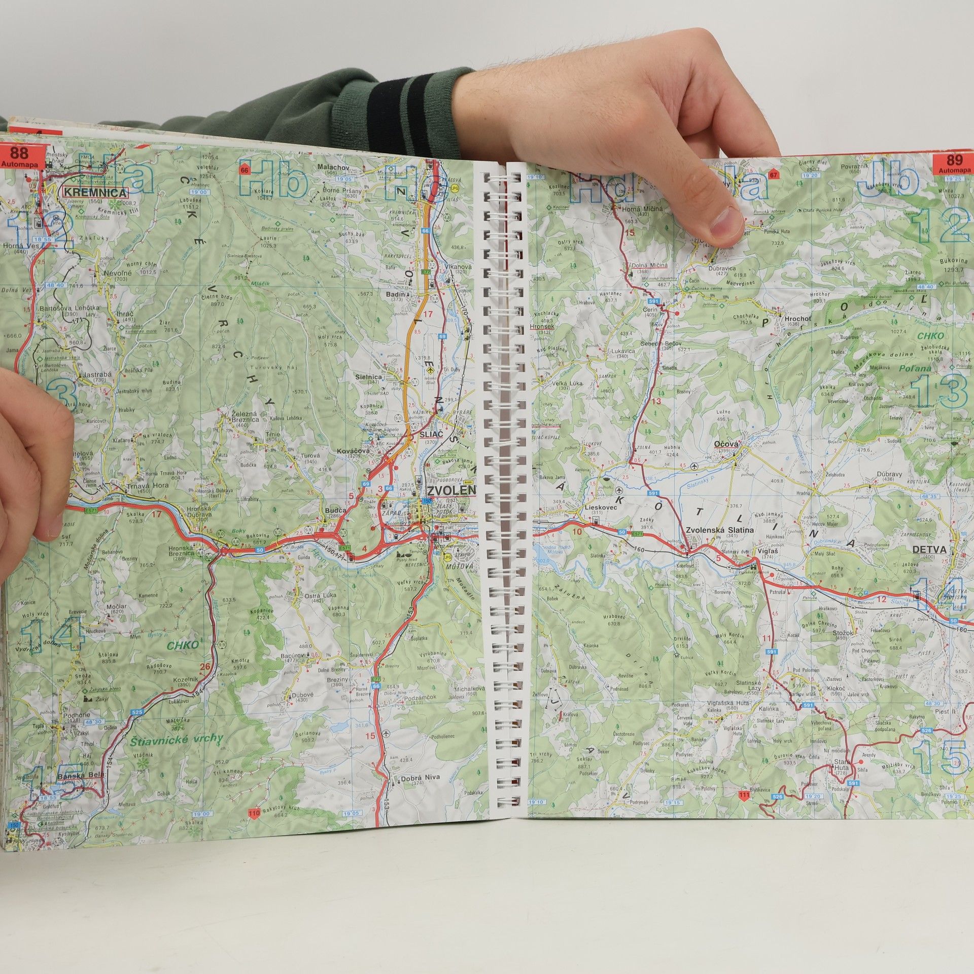Collectif d'auteurs Podrobný autoatlas. Slovenská republika 1:100 000