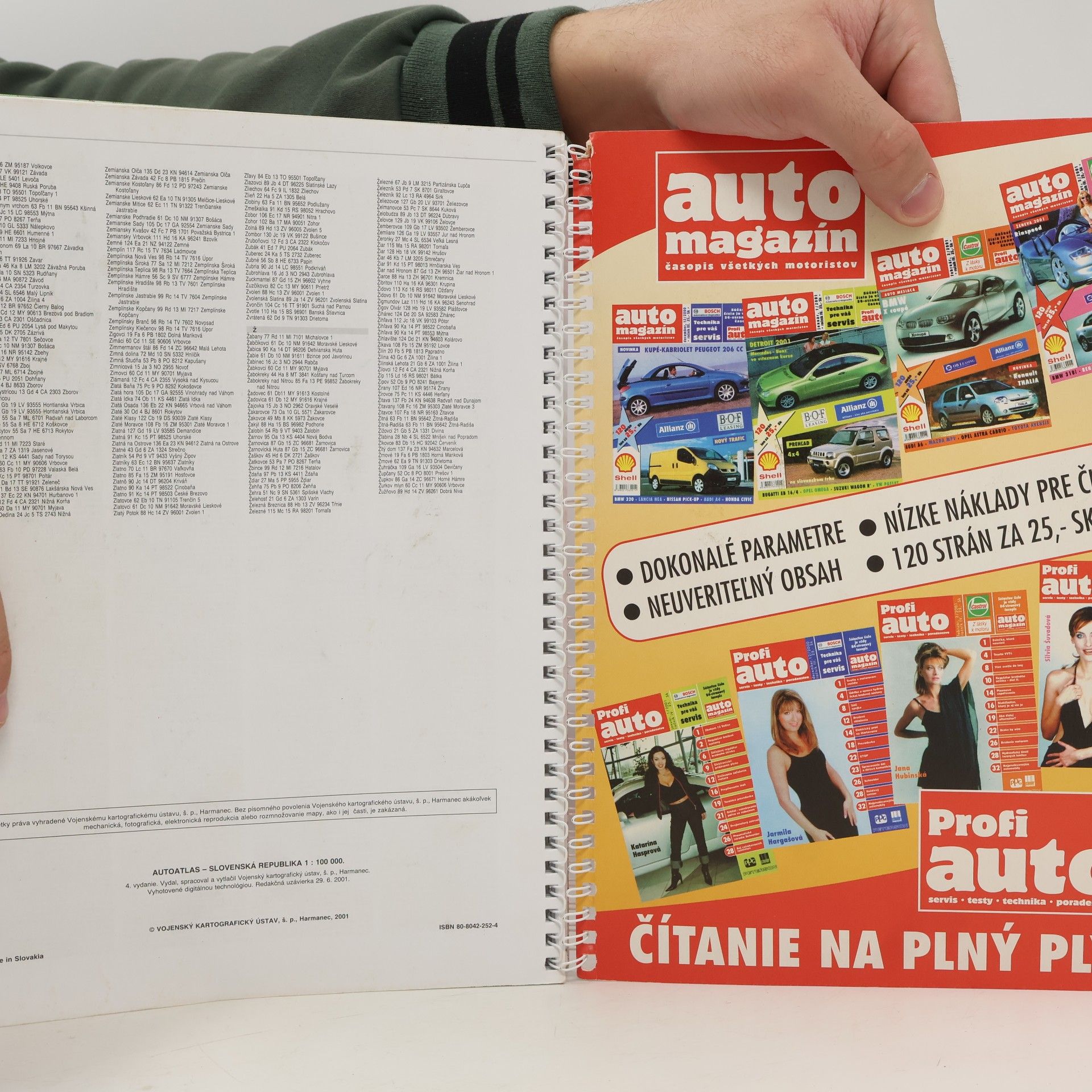 Collectif d'auteurs Podrobný autoatlas. Slovenská republika 1:100 000