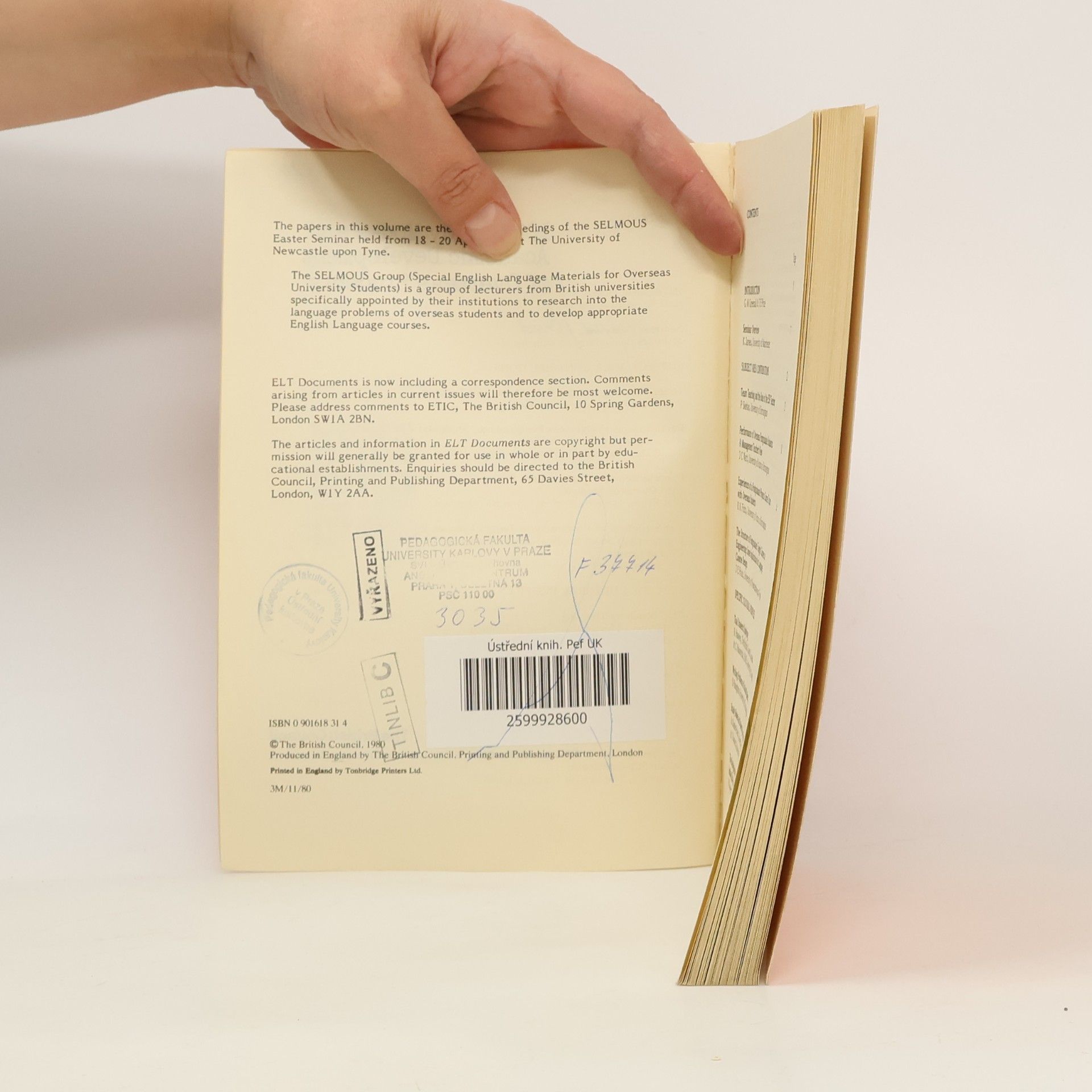 Collectif d'auteurs Documents 109. Study Modes and Academic Development of Overseas Students 109
