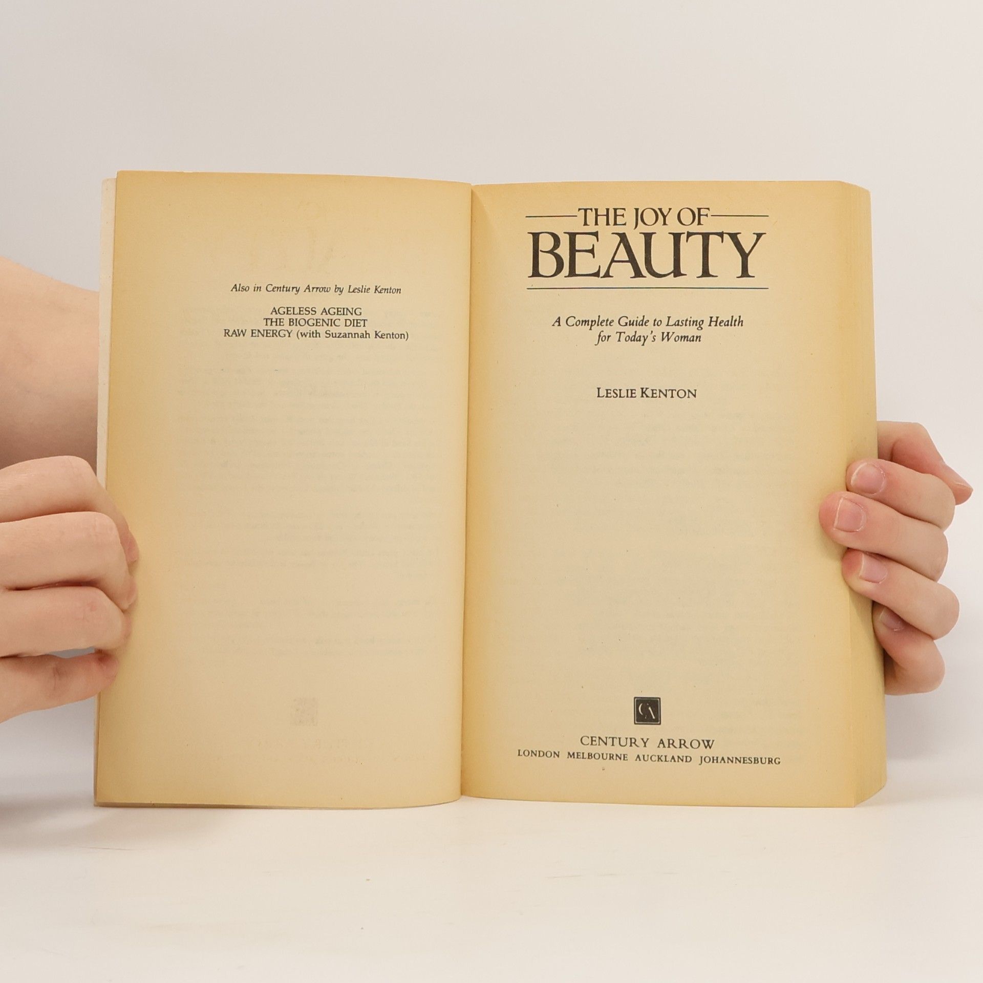 Leslie Kenton The Joy of Beauty