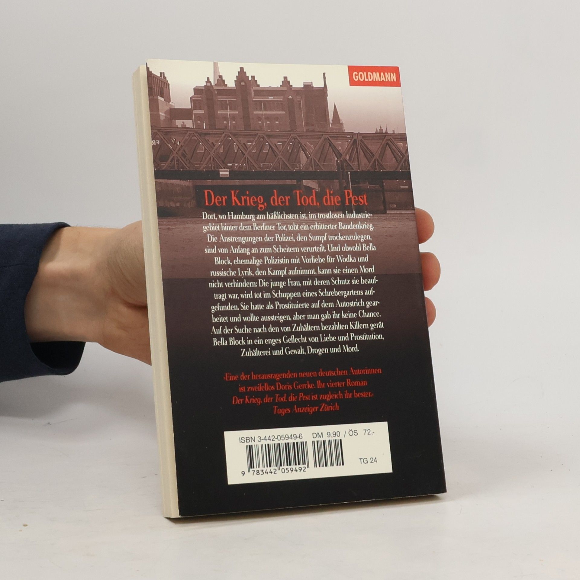 Doris Gercke Der Krieg, der Tod, die Pest