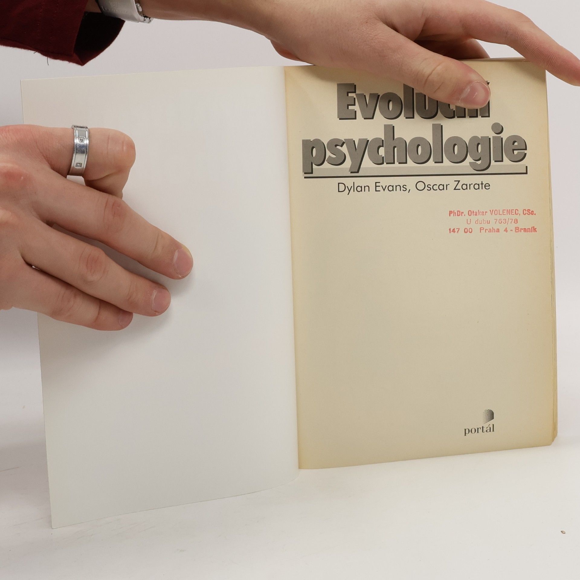 Dylan Evans Evoluční psychologie