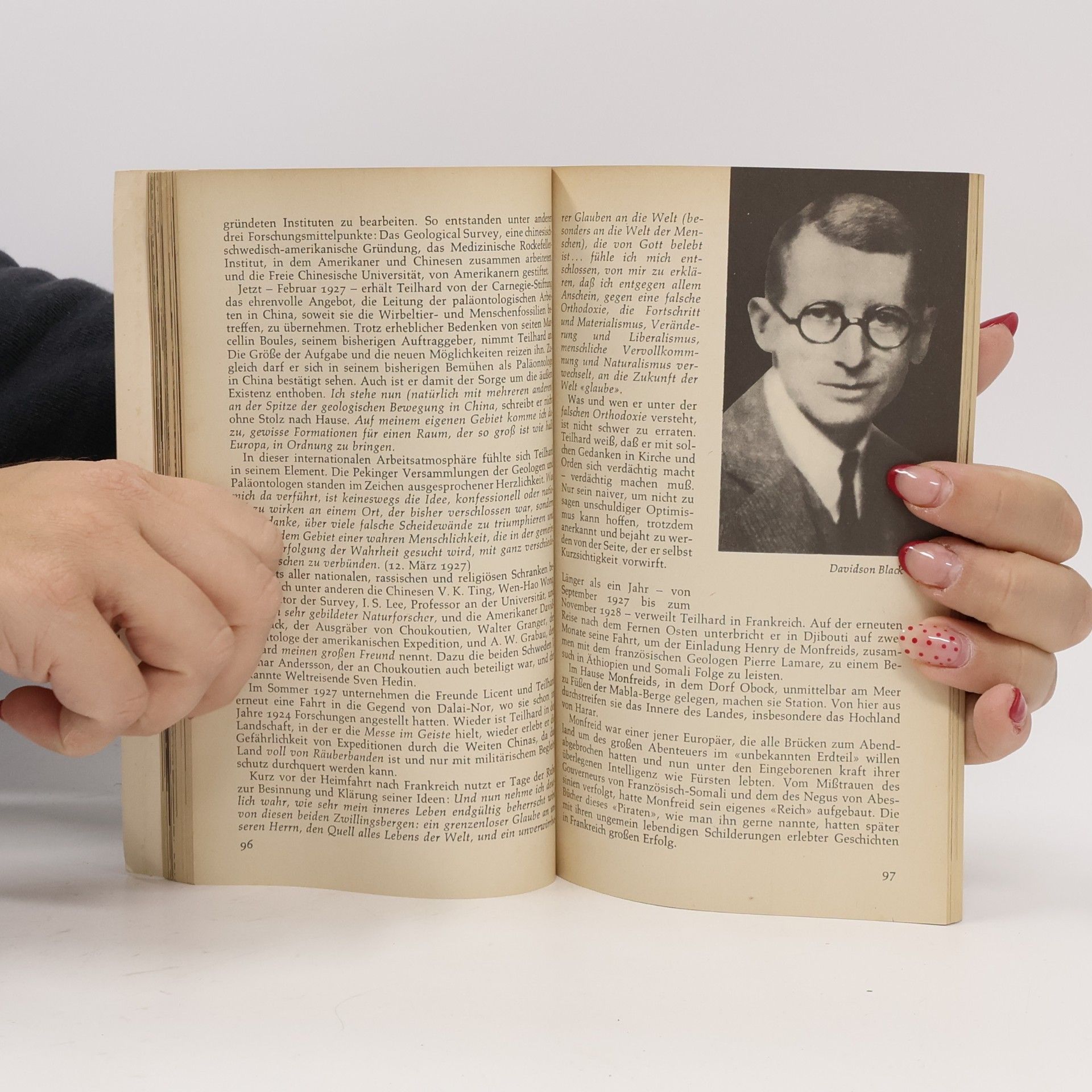 Johannes Hemleben Pierre Teilhard de Chardin in Selbstzeugnissen und Bilddokumenten