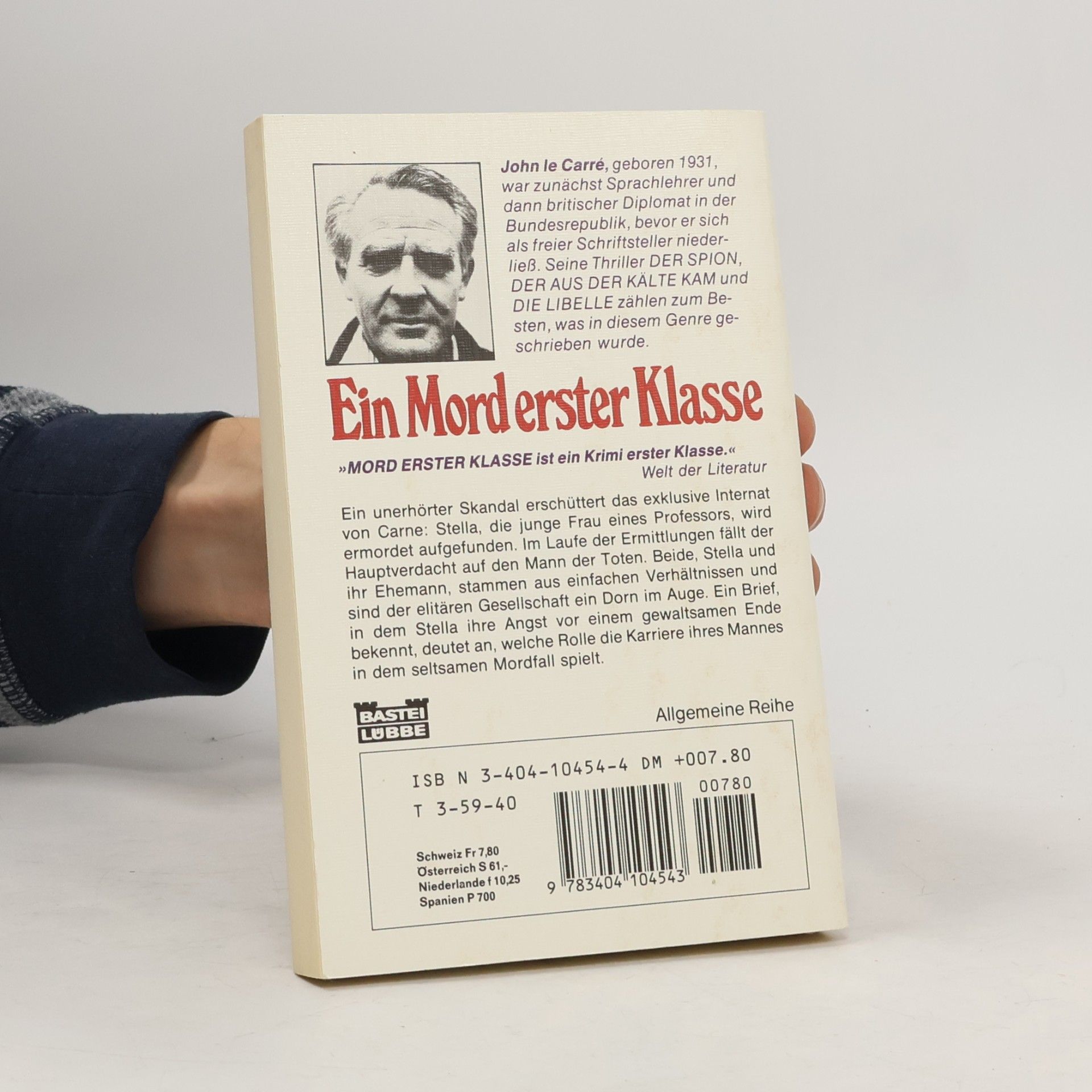 John le Carré Ein Mord erster Klasse