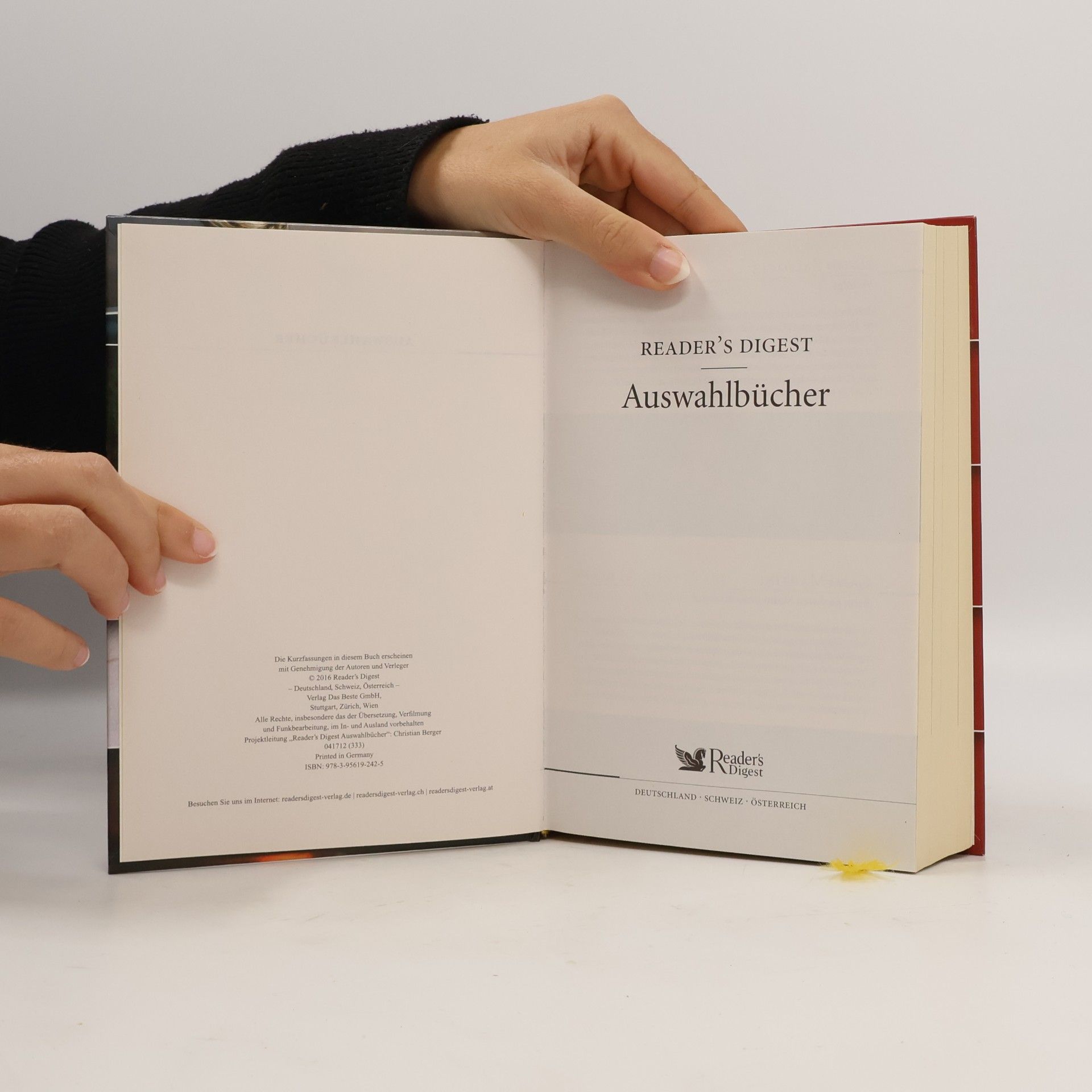 Mary Higgins Clark Reader's Digest Auswahlbücher: Verfolgt, Beim nächsten Mann links abbiegen, Ein Elefant für Karl den Großen, Spürst du den Todeshauch