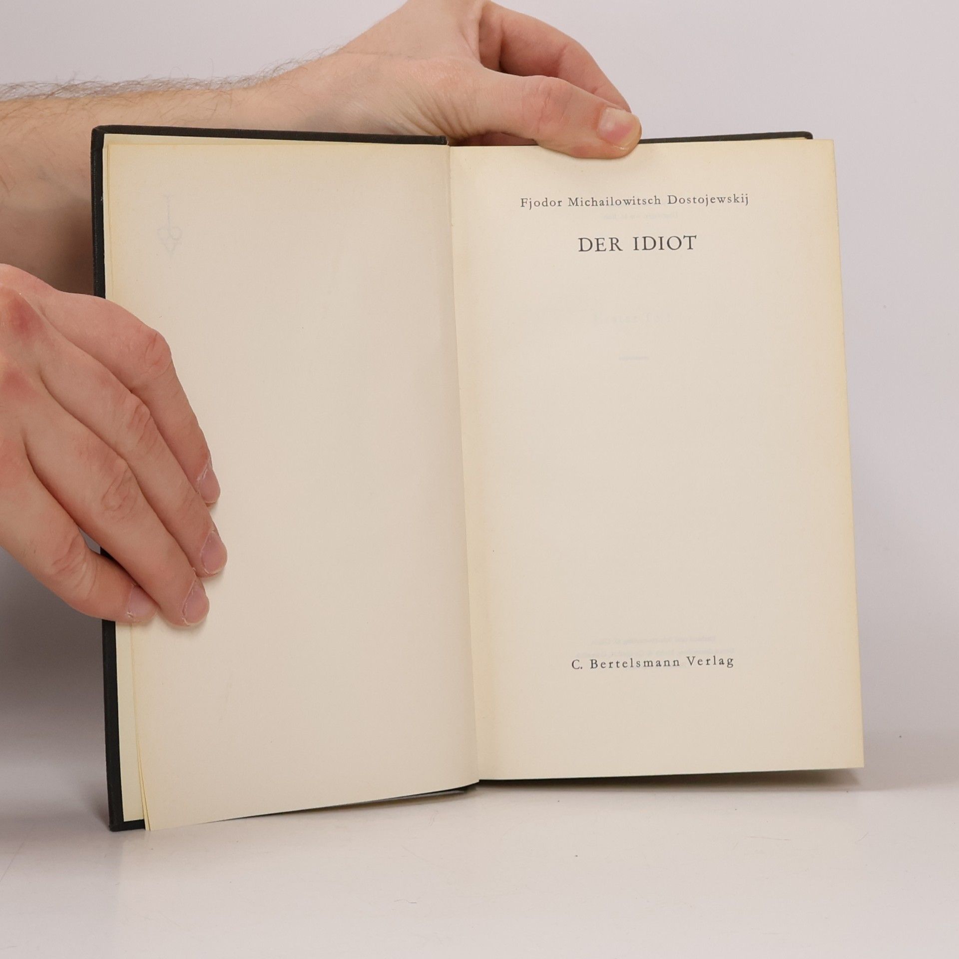 Fjodor Michailowitsch Dostojewski Der Idiot