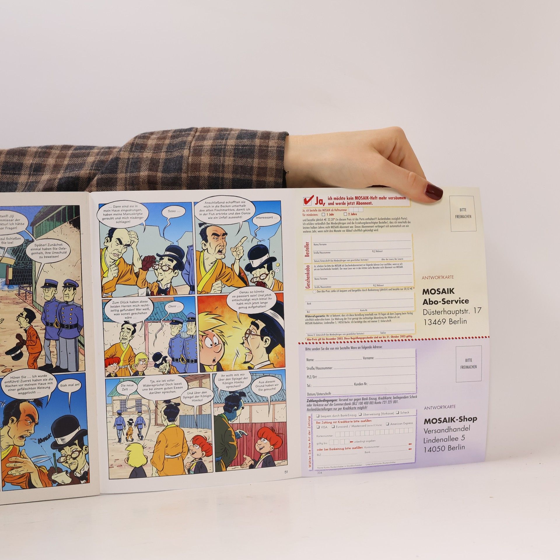 Auteurscollectief Mosaik 334, 10/2003