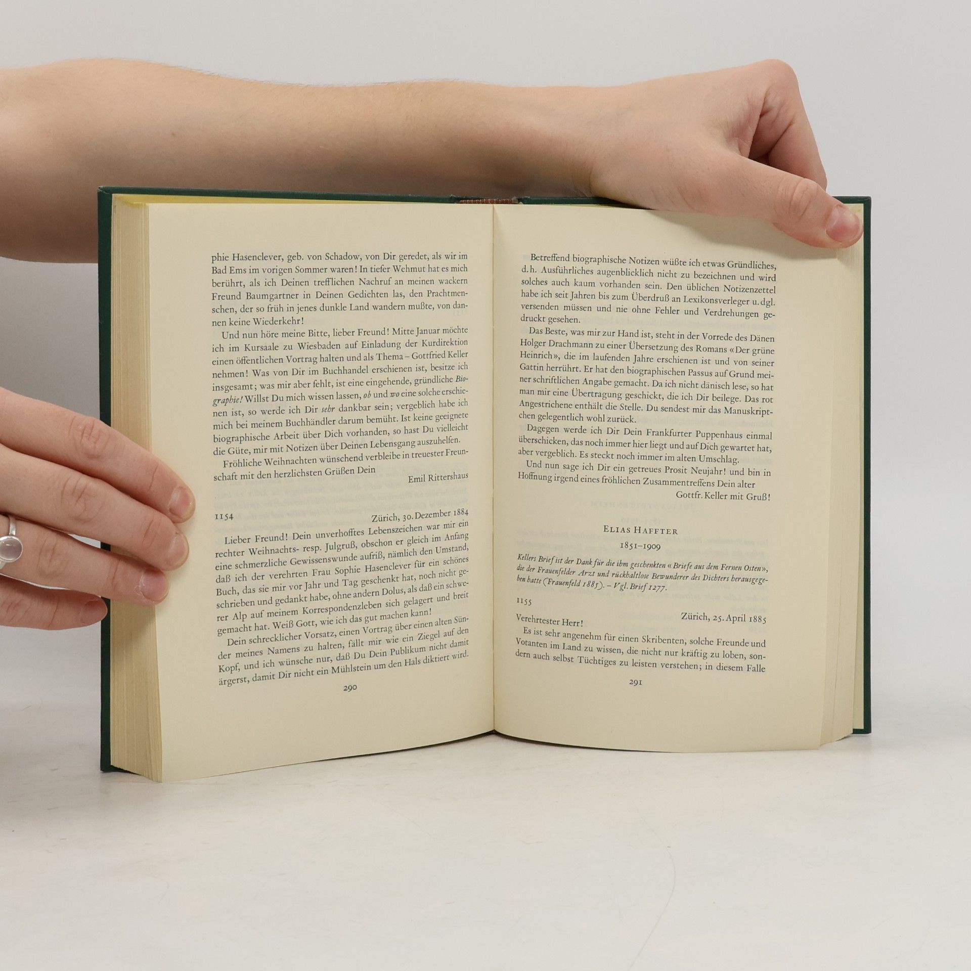 Gottfried Keller Gesammelte Briefe 4