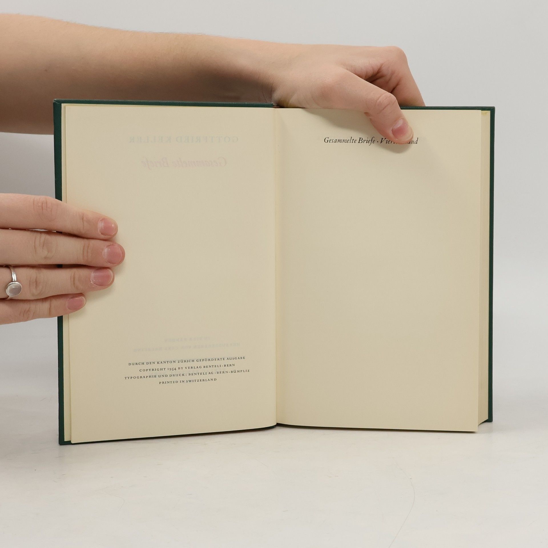 Gottfried Keller Gesammelte Briefe 4