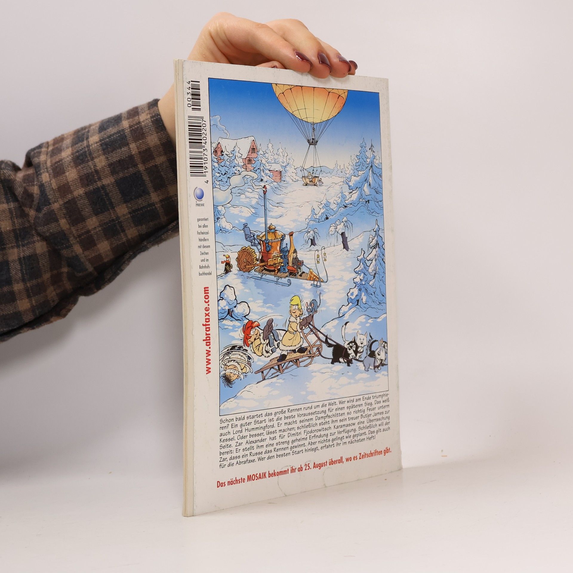 Kolektiv autorů Mosaik 344. Die abenteuerliche Wette