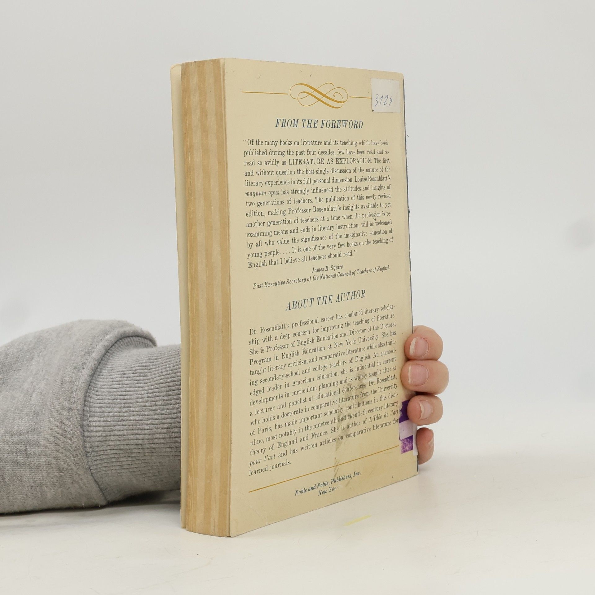 Louise M. Rosenblatt Literature as Exploration