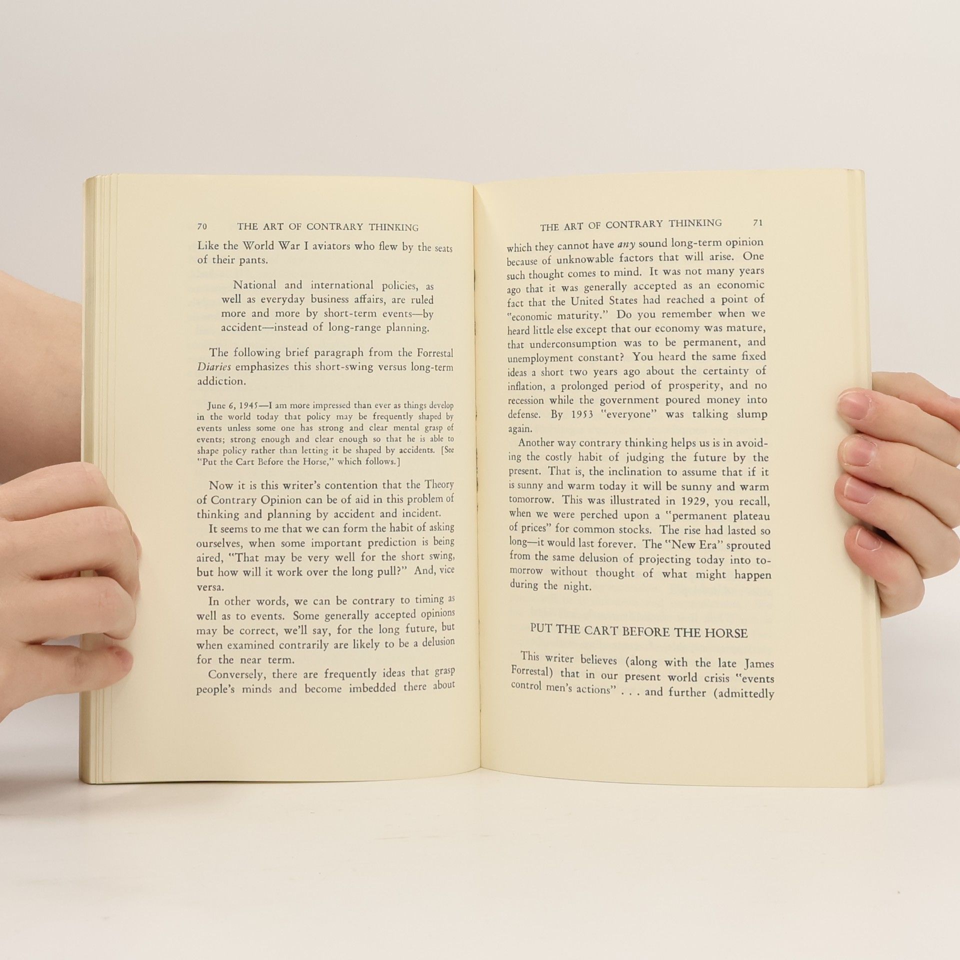 Humphrey B Neill The Art of Contrary Thinking