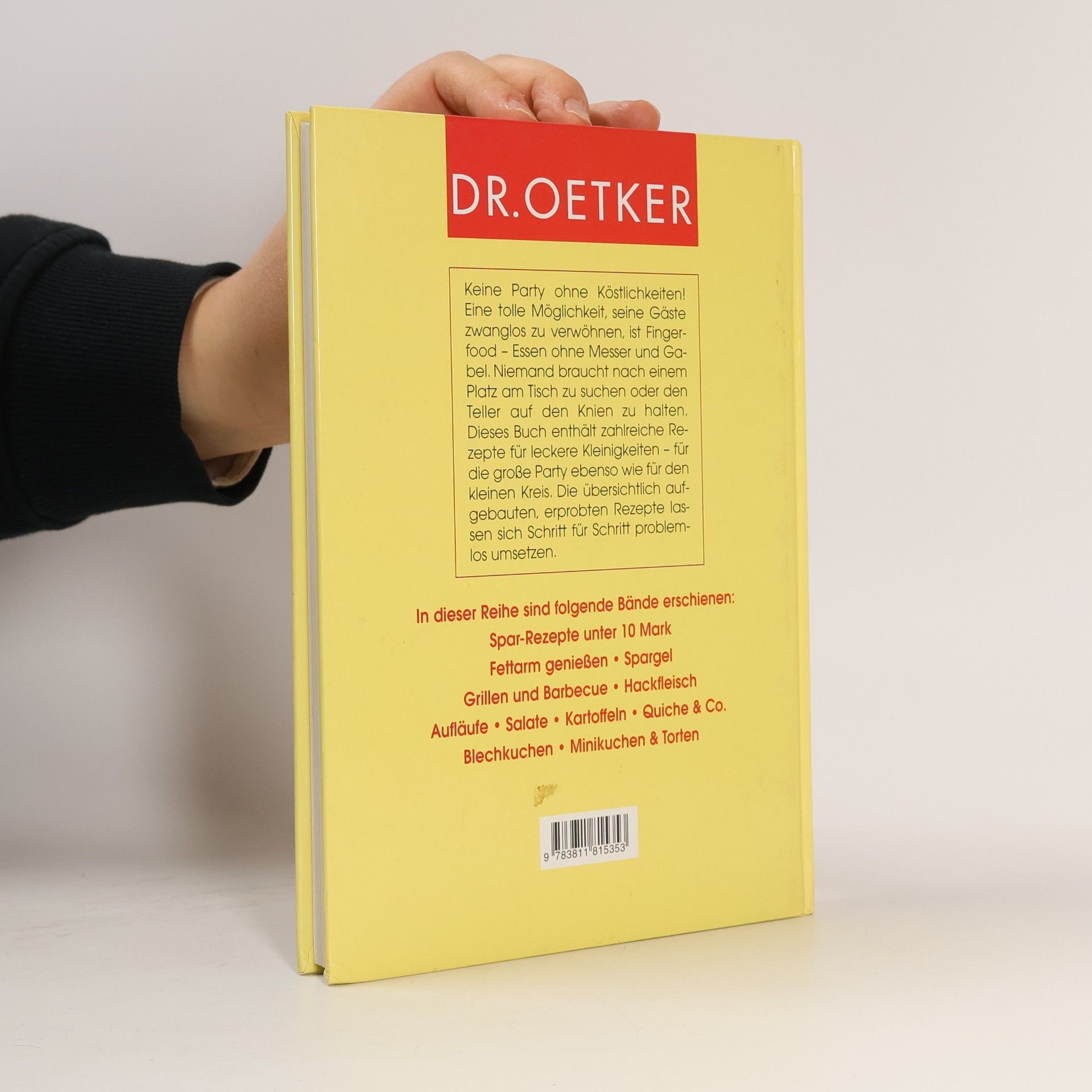 Dr. August Oetker Fingerfood und andere Partygenüsse
