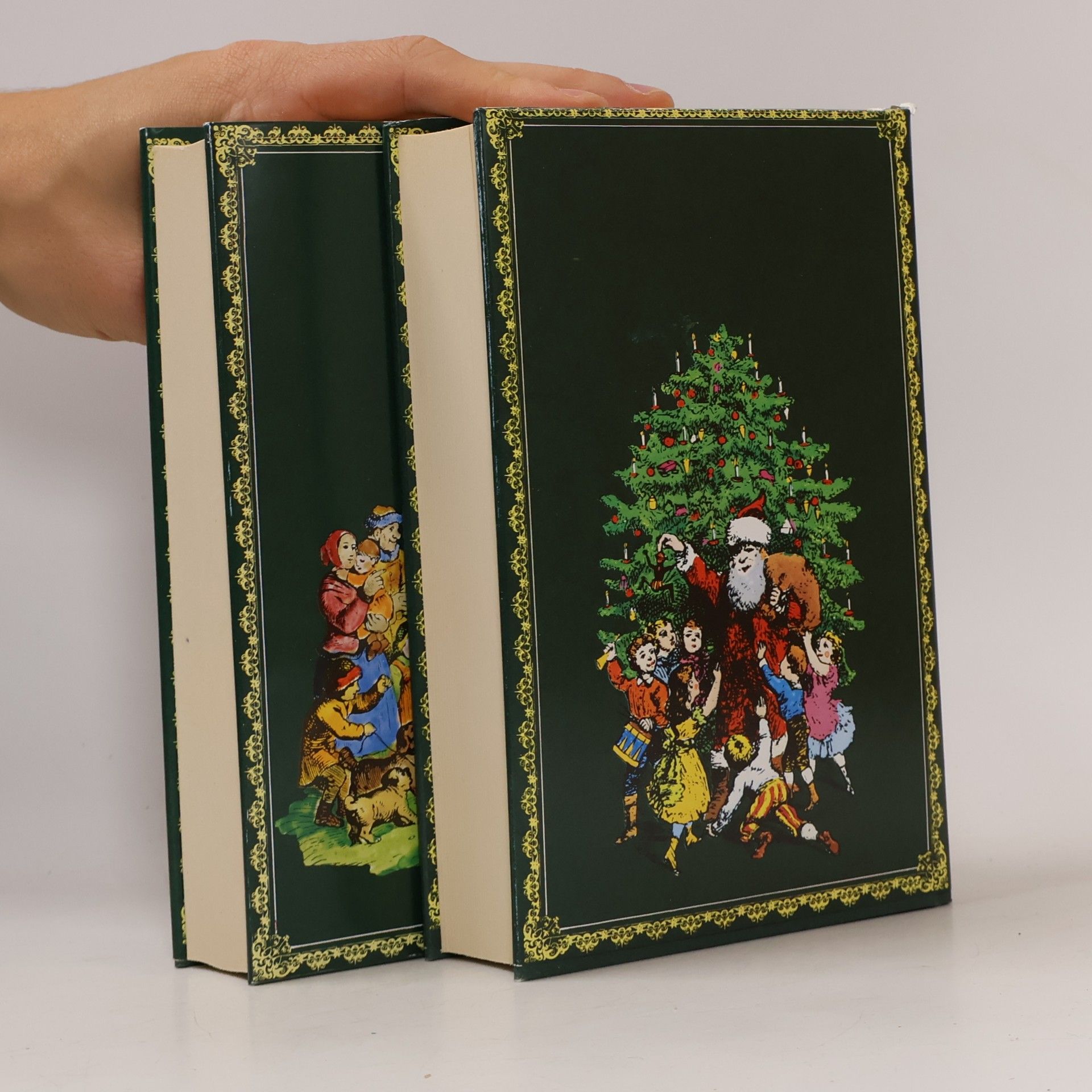Charles Dickens Weihnachtserzählungen. Mit den Illustrationen aus den Erstausgaben I.-II.