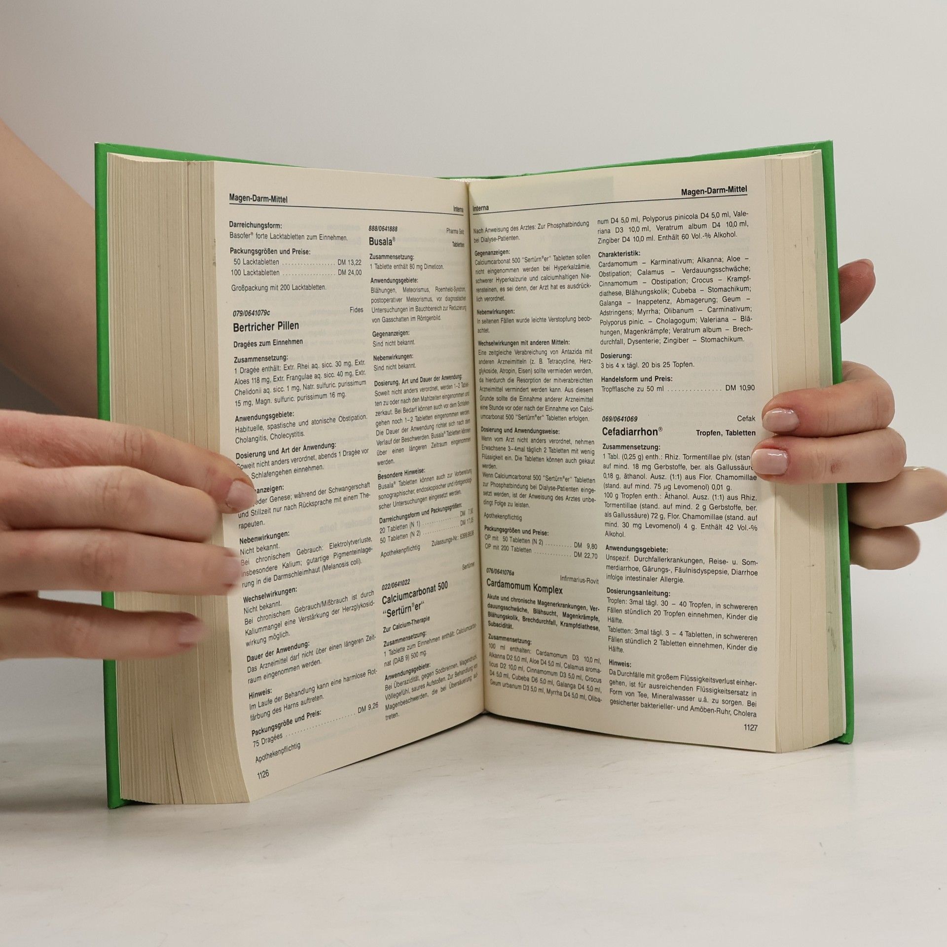 Various authors Präparate-Liste der Naturheilkunde 1991