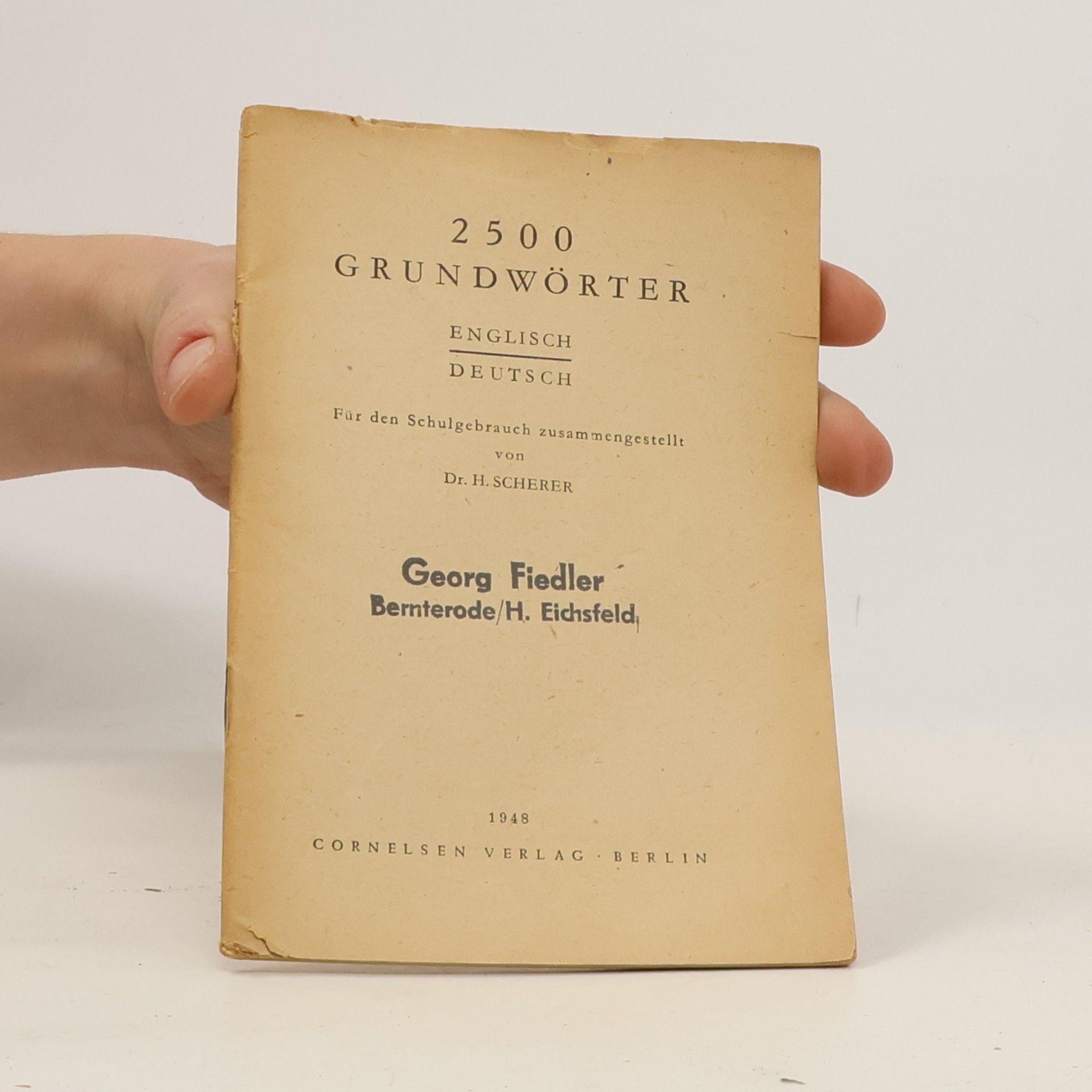 H. Scherer 2500 Grundwörter