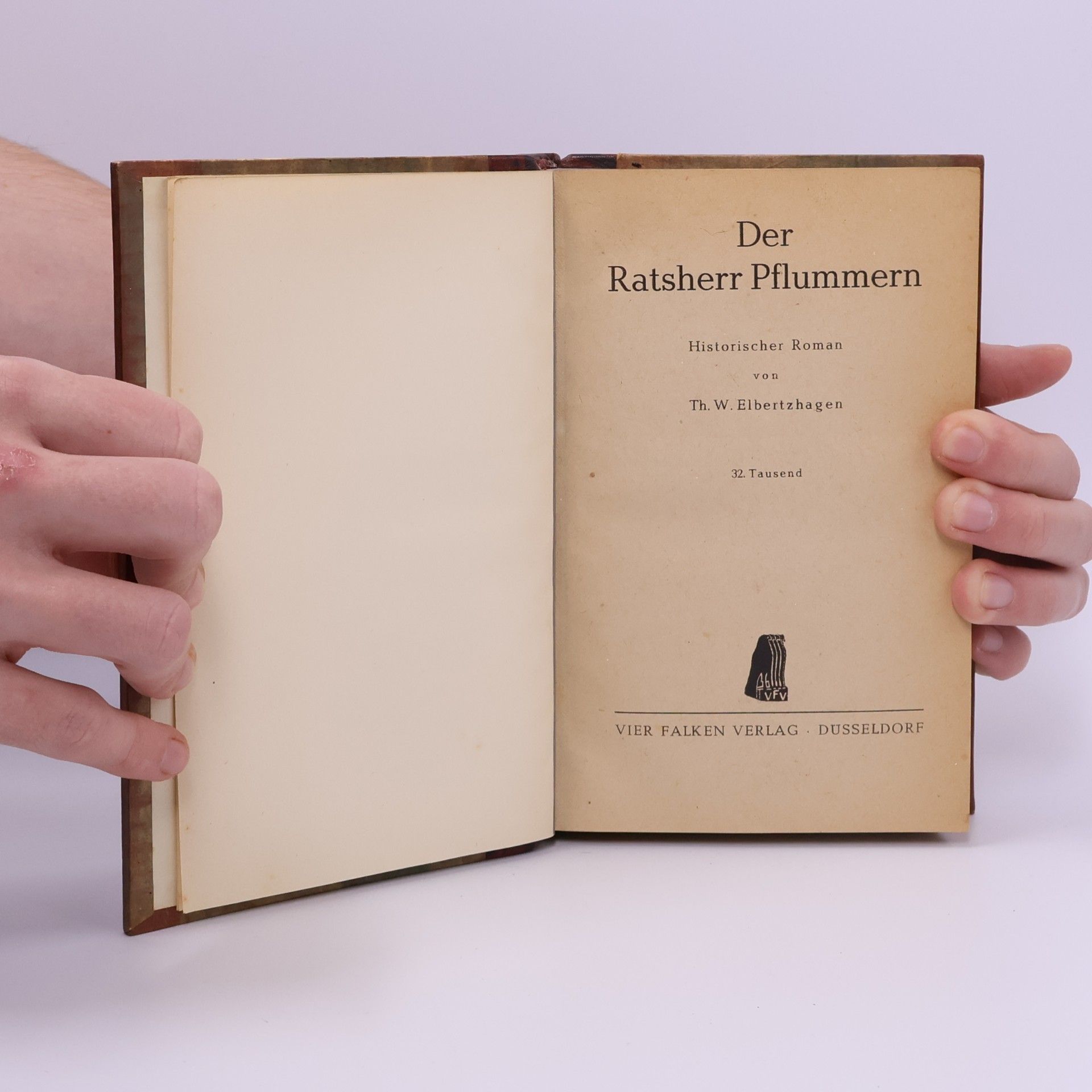 Th. W. Elbertzhagen Der Ratsherr Mummern