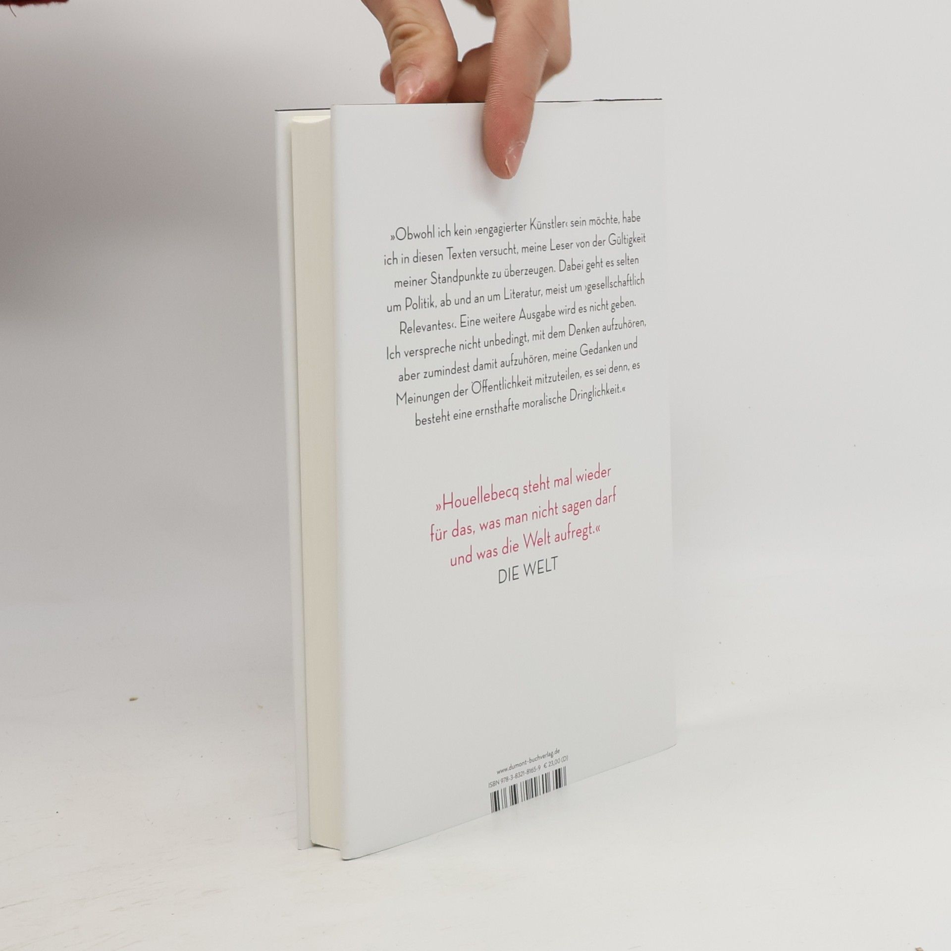 Michel Houellebecq Ein bisschen schlechter