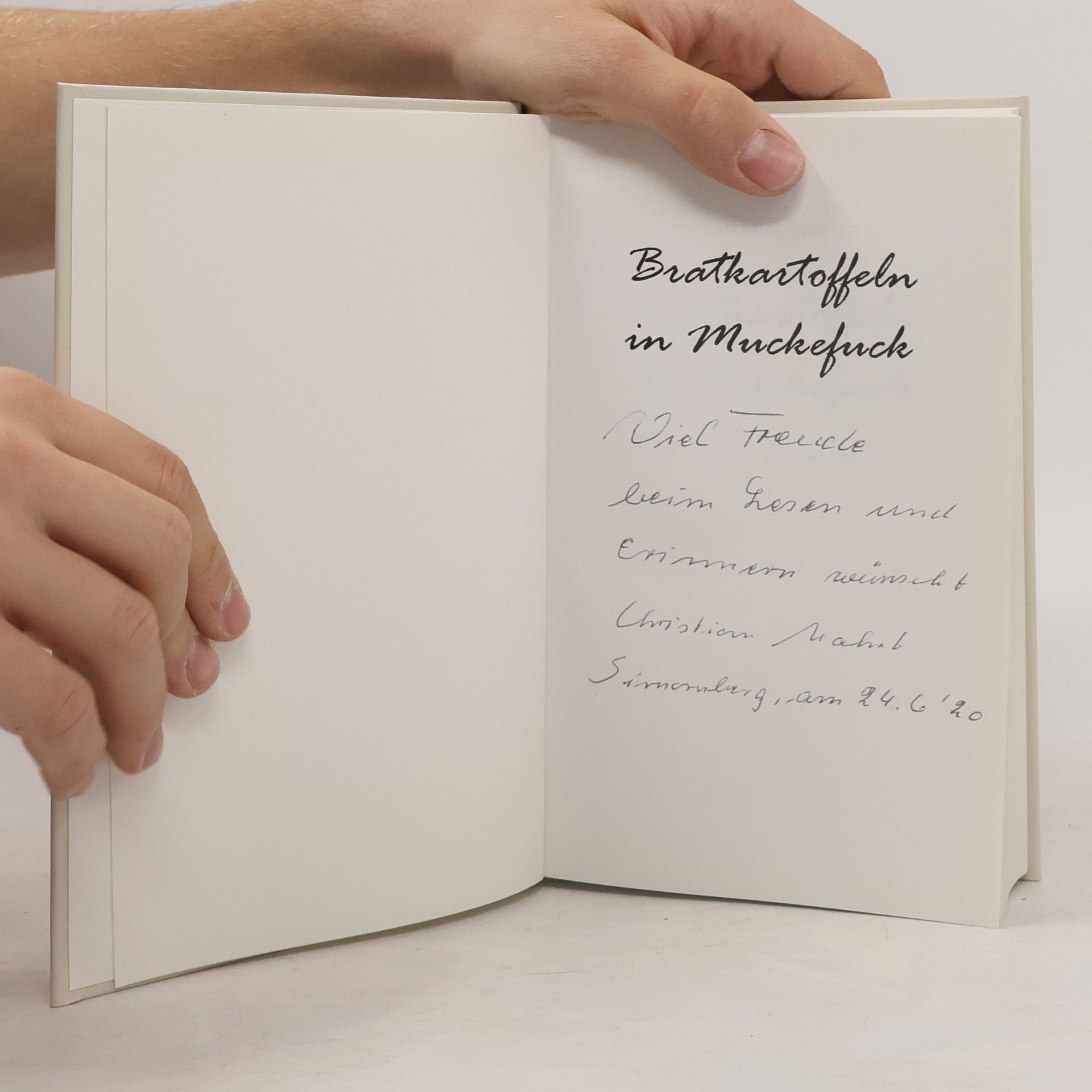 Christian Mahrt Bratkartoffeln in Muckefuck