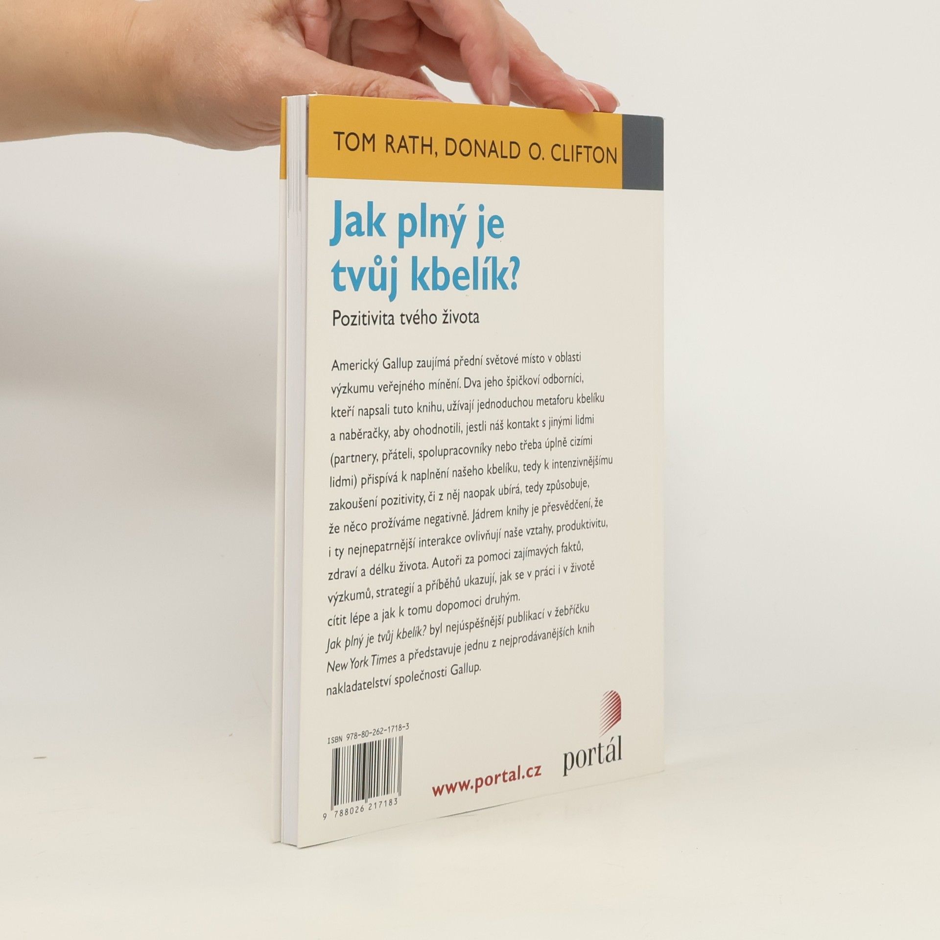 Tom Rath Jak plný je tvůj kbelík? : Pozitivita tvého života