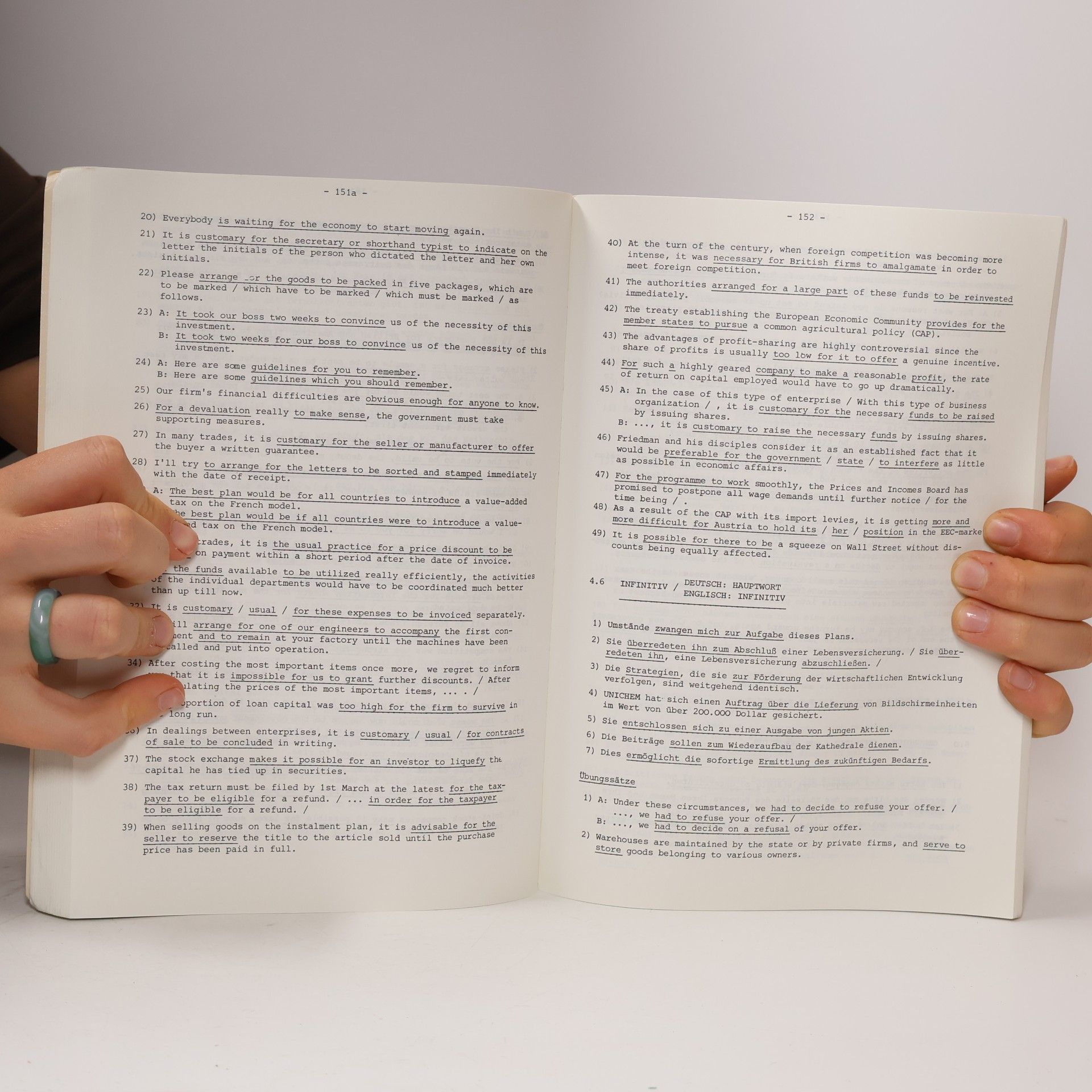 Wolfgang Obenaus Englische Wirtschaftssprache