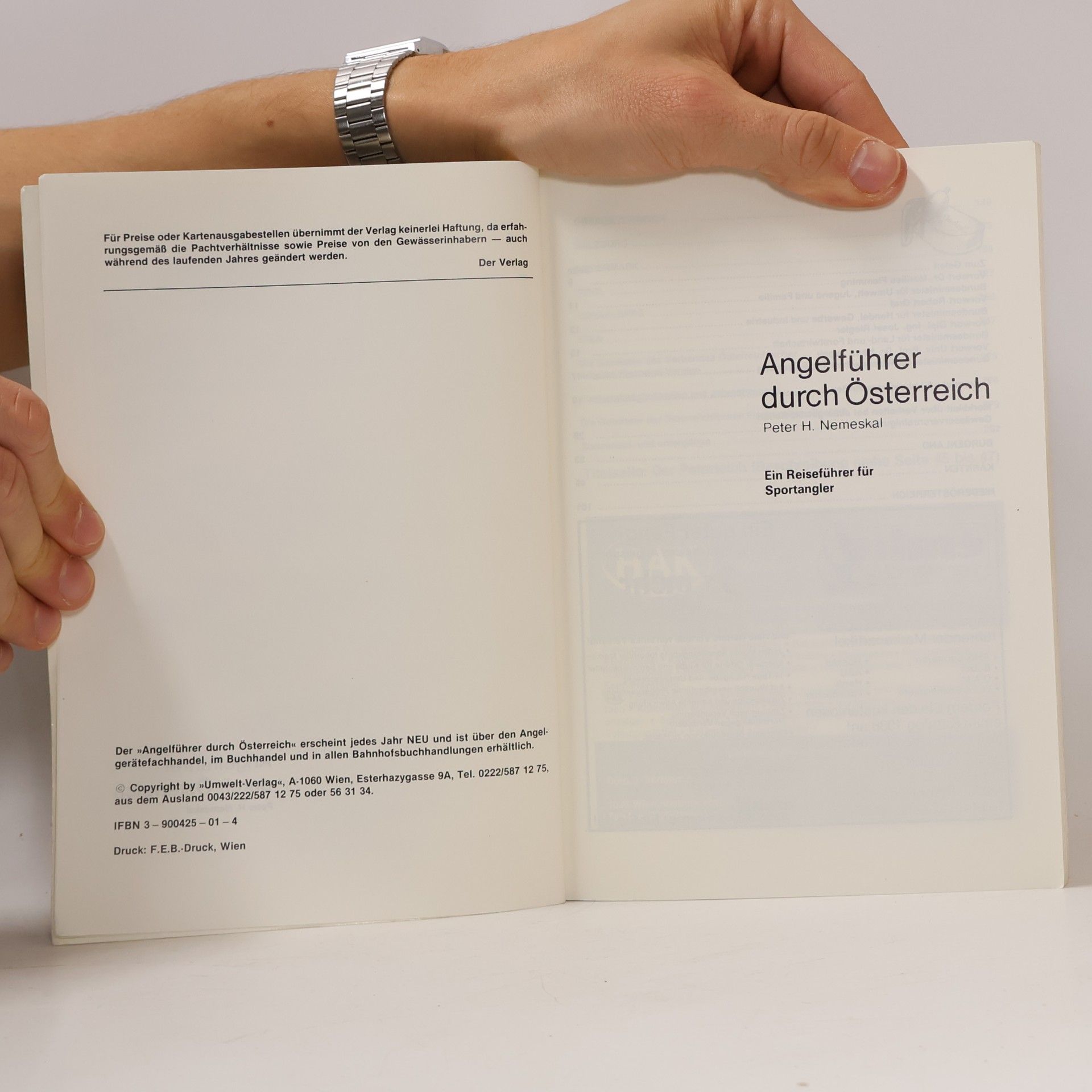 Peter H. Nemeskal Angelführer durch Österreich