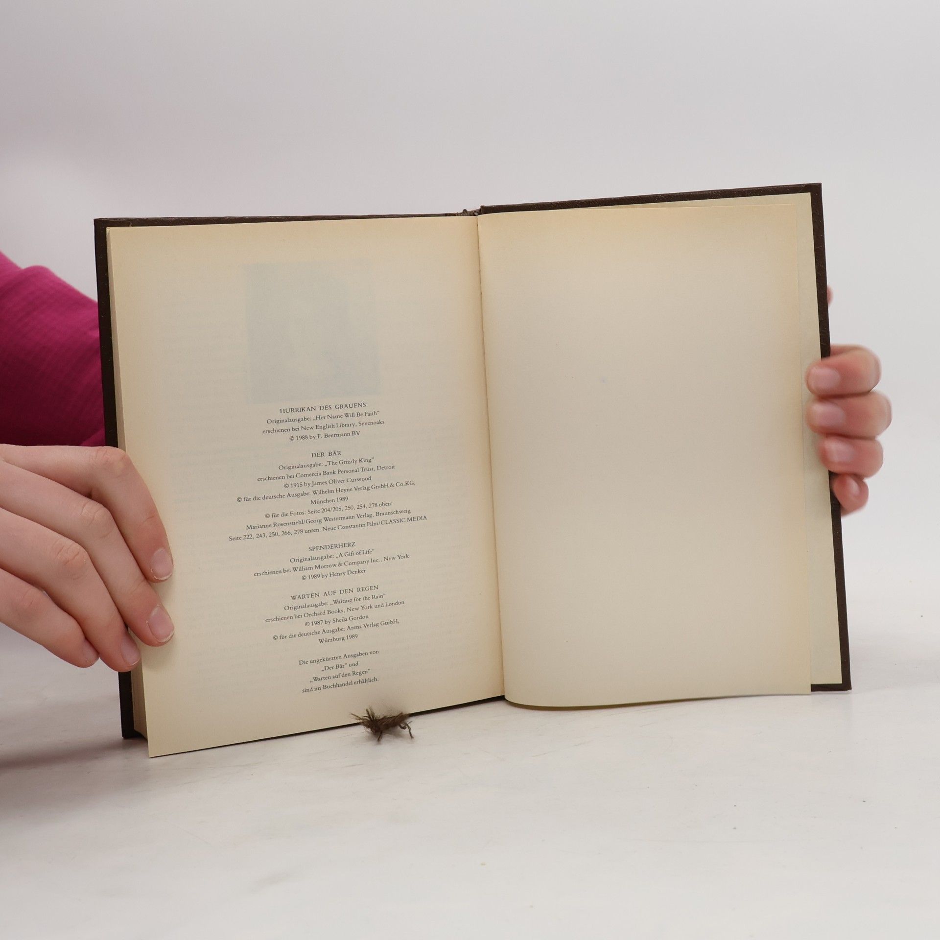 James Oliver Curwood Reader's Digest Auswahlbücher