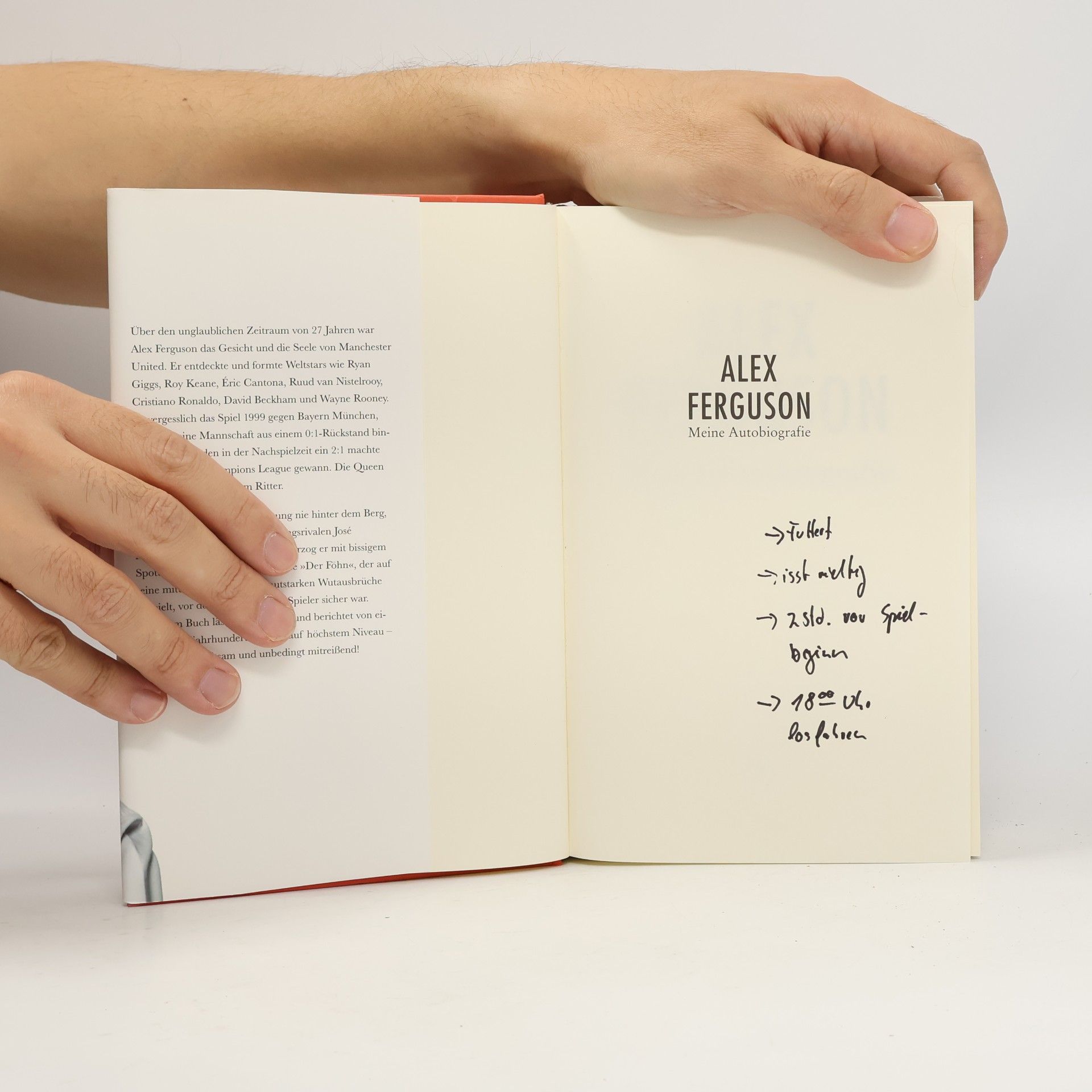 Alex Ferguson Meine Autobiografie
