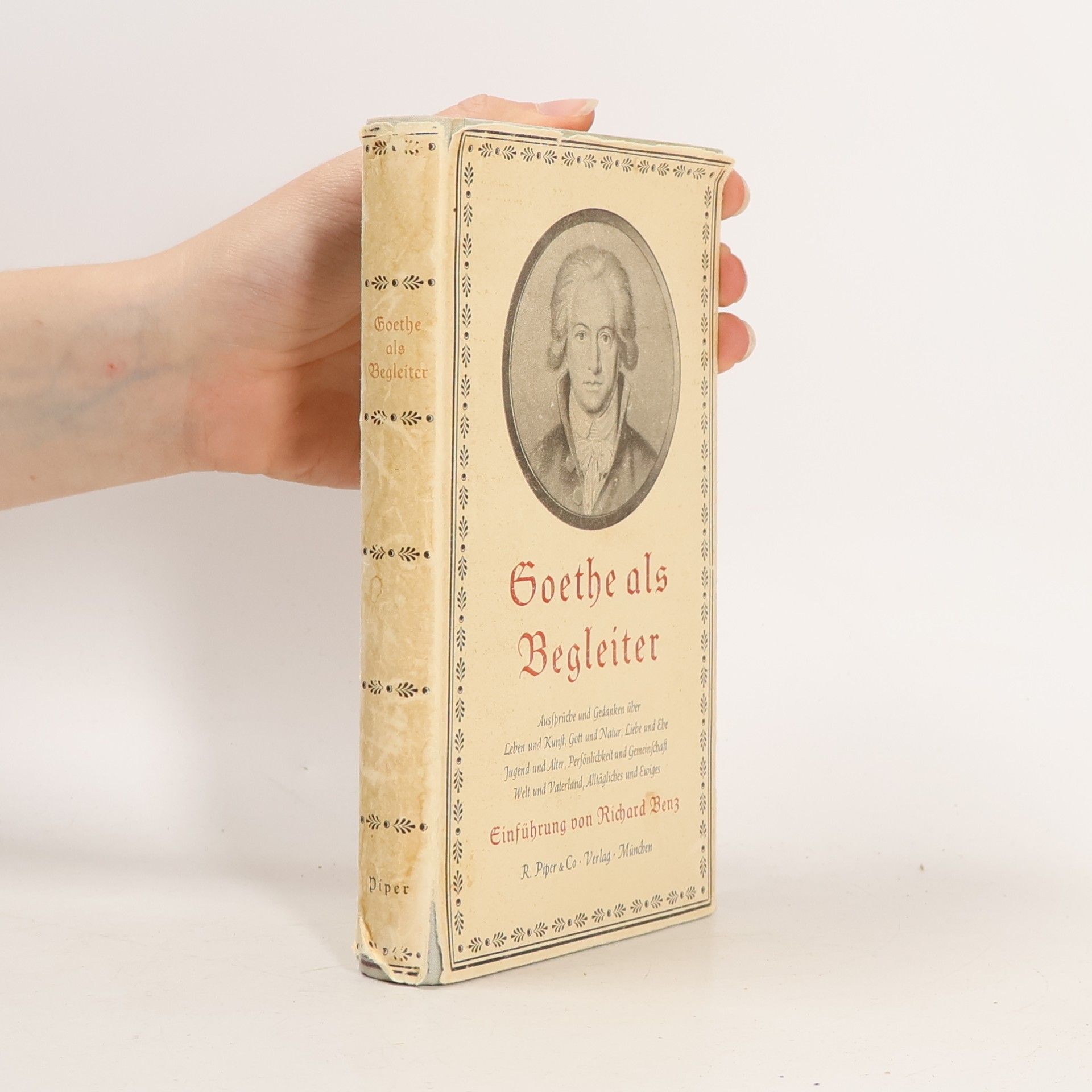 Johann Wolfgang von Goethe Goethe als Begleiter