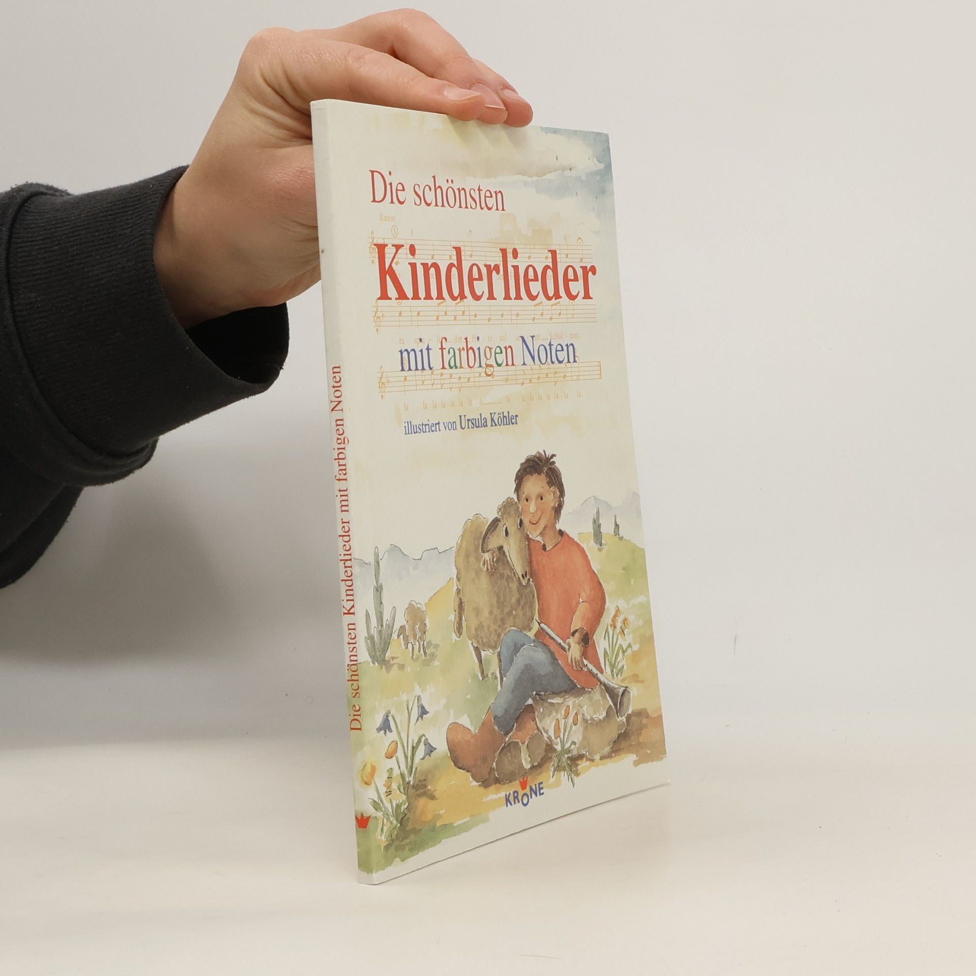 Die schönsten Kinderlieder : mit farbigen Noten