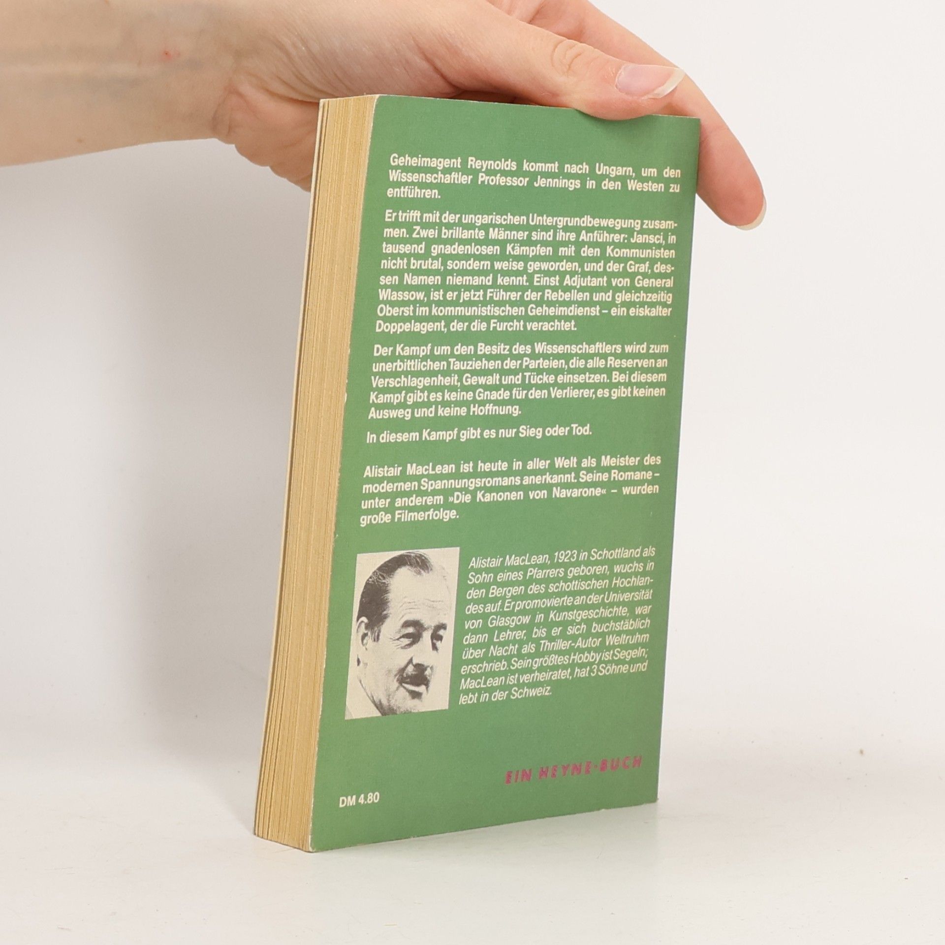 Alistair MacLean Jenseits der Grenze