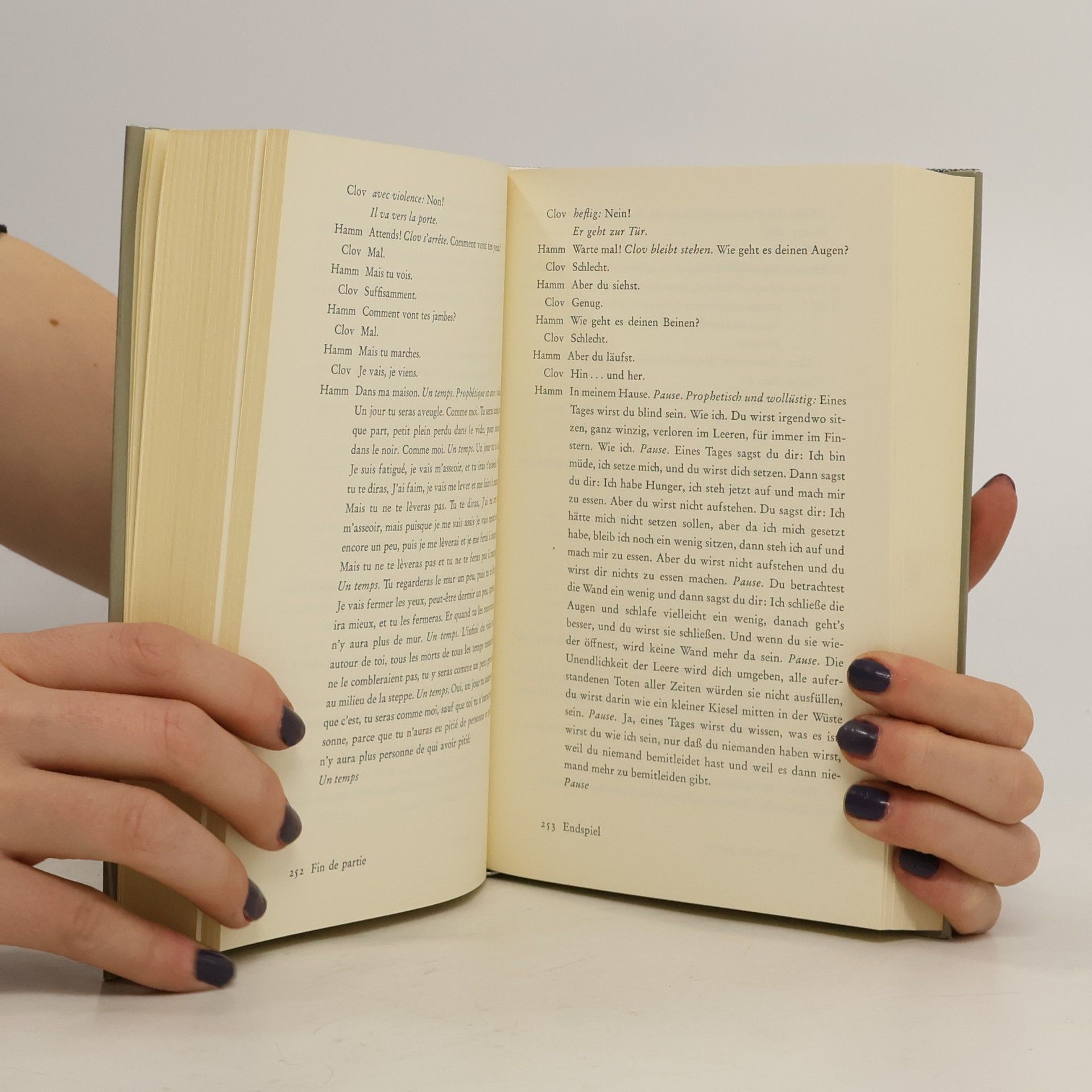 Samuel Beckett Dramatische Dichtungen in drei Sprachen I