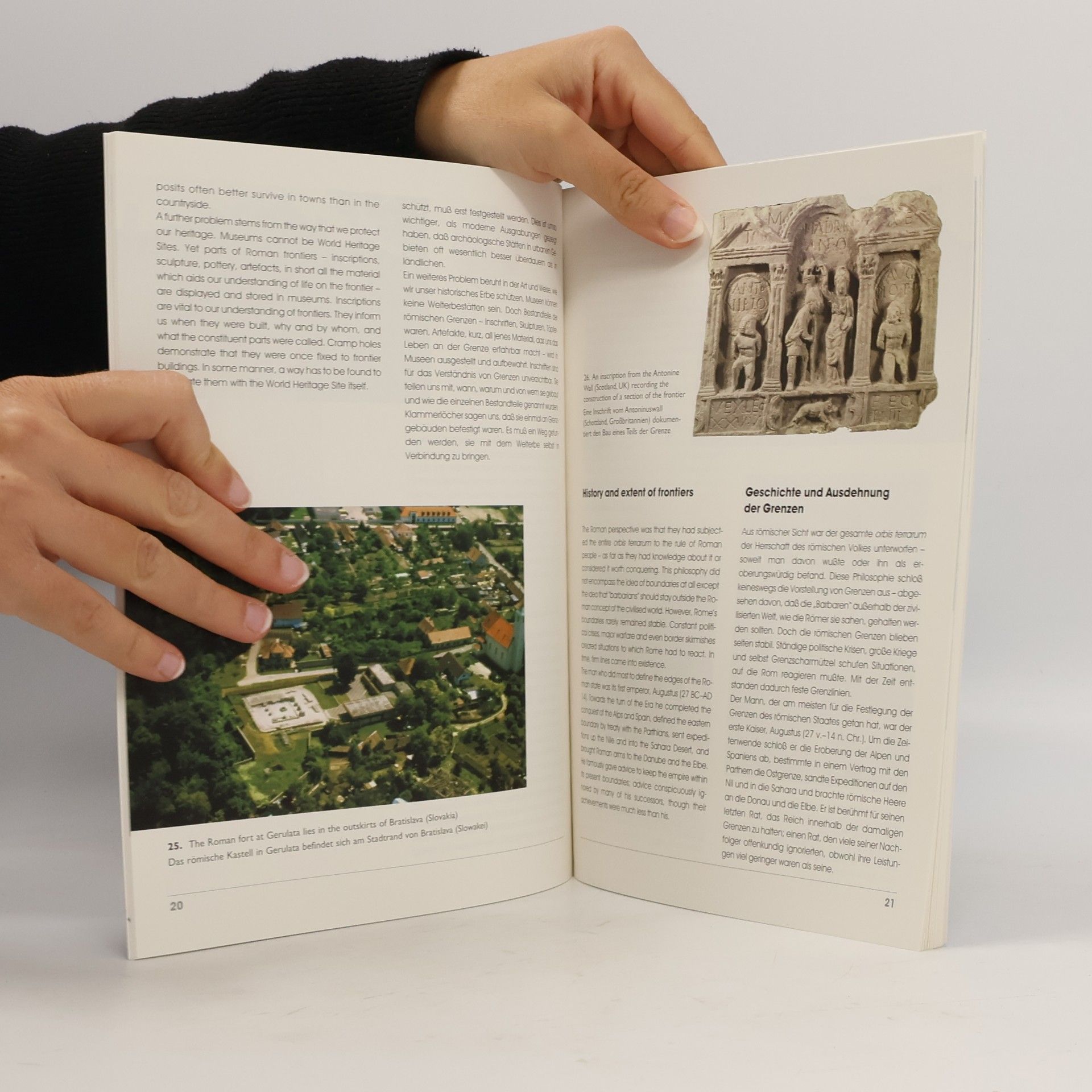 Martin Lemke Frontiers of the Roman Empire. The Antonine Wall - a World Heritage Site./Grenzen des Römischen Reiches