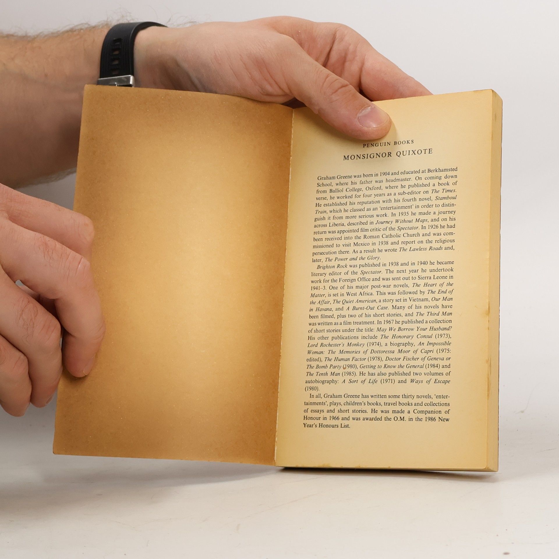 Graham Greene Monsignor Quixote