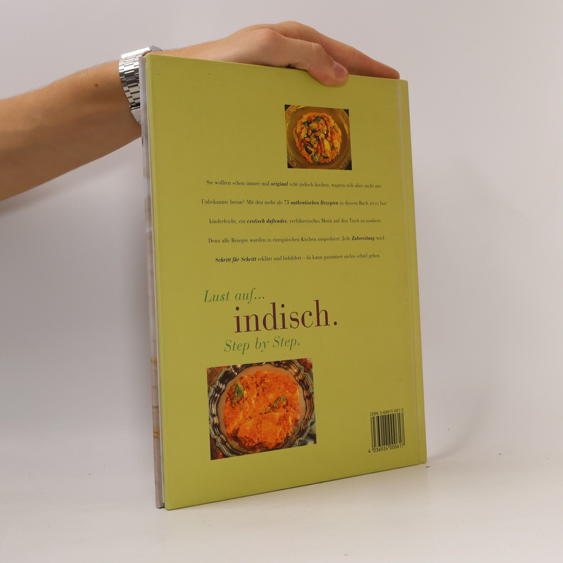 Rafi Fernandez Lust auf indisch. Step by Step.