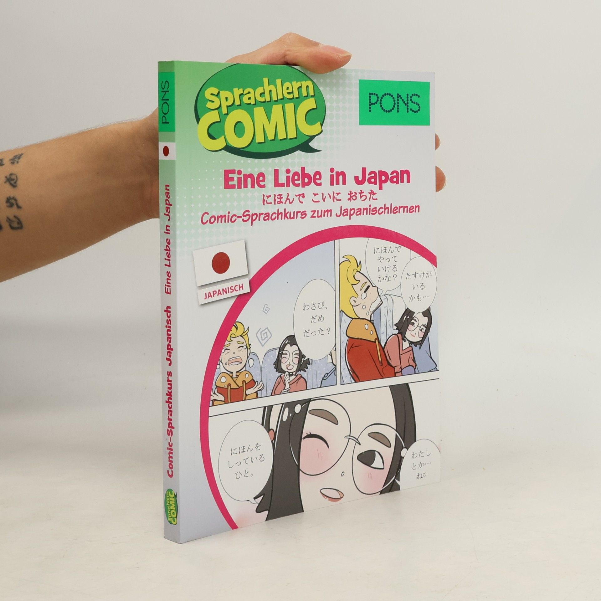 Sprachlern-Comic. Eine Liebe in Japan.